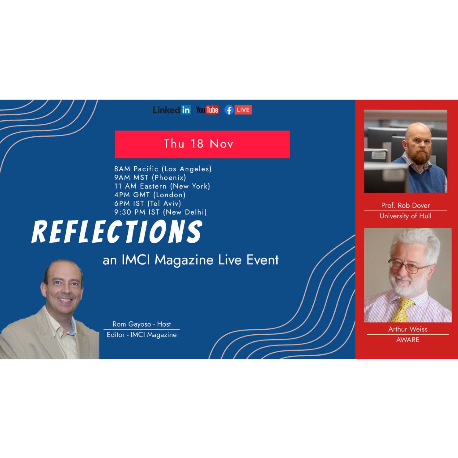 Reflections - Podcast & Live Stream