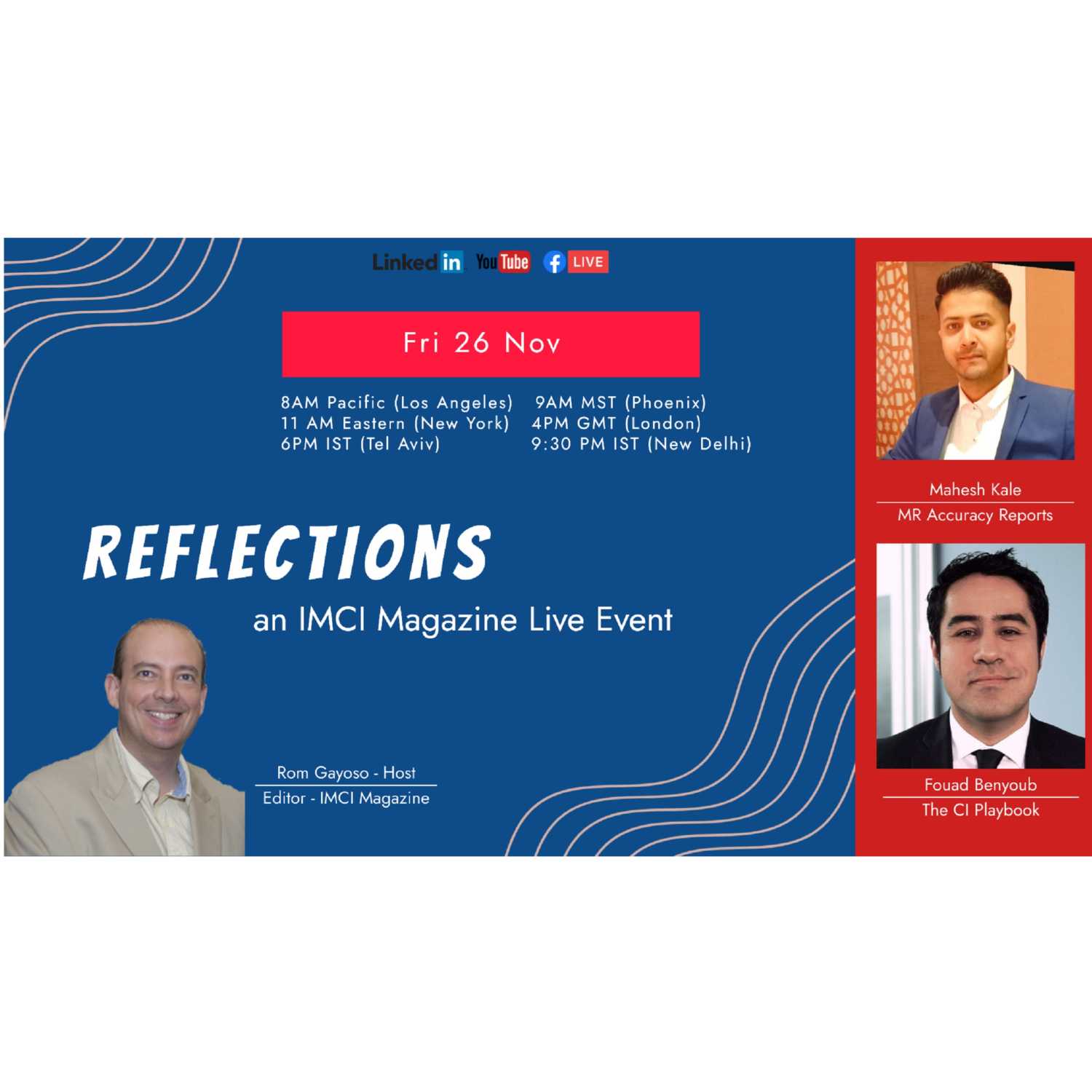 Reflections - Podcast & Live Stream