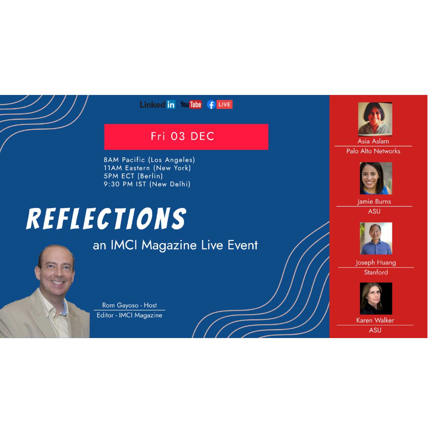 Reflections - Podcast & Live Stream