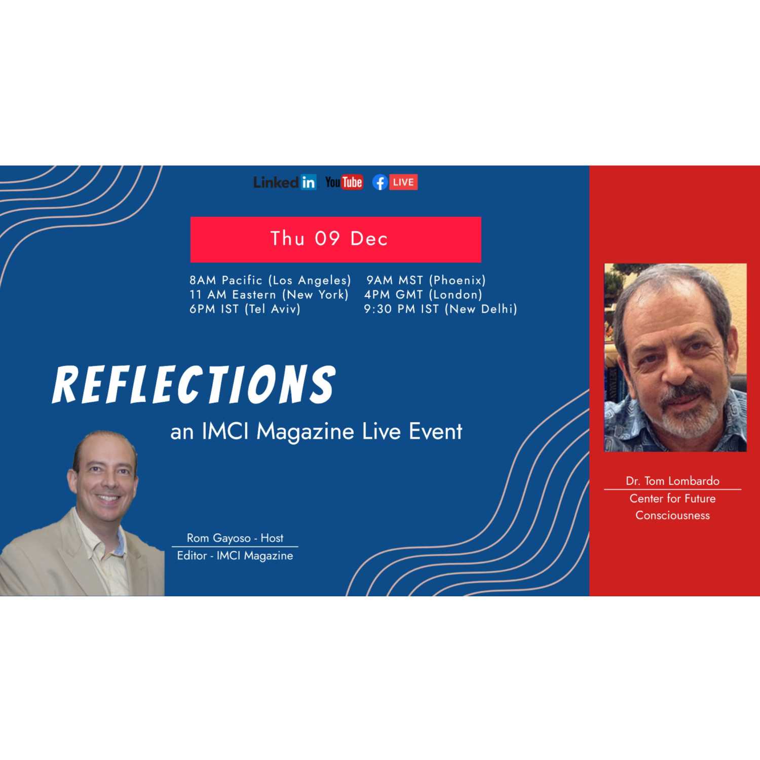 Reflections - Podcast & Live Stream