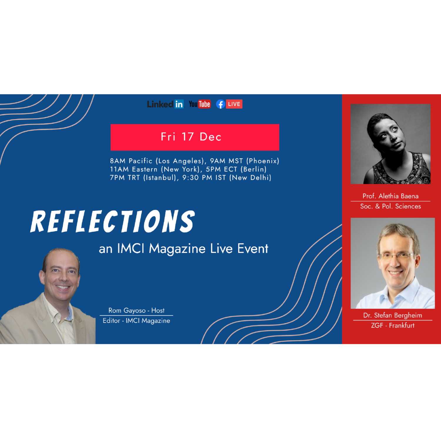 Reflections - Podcast & Live Stream