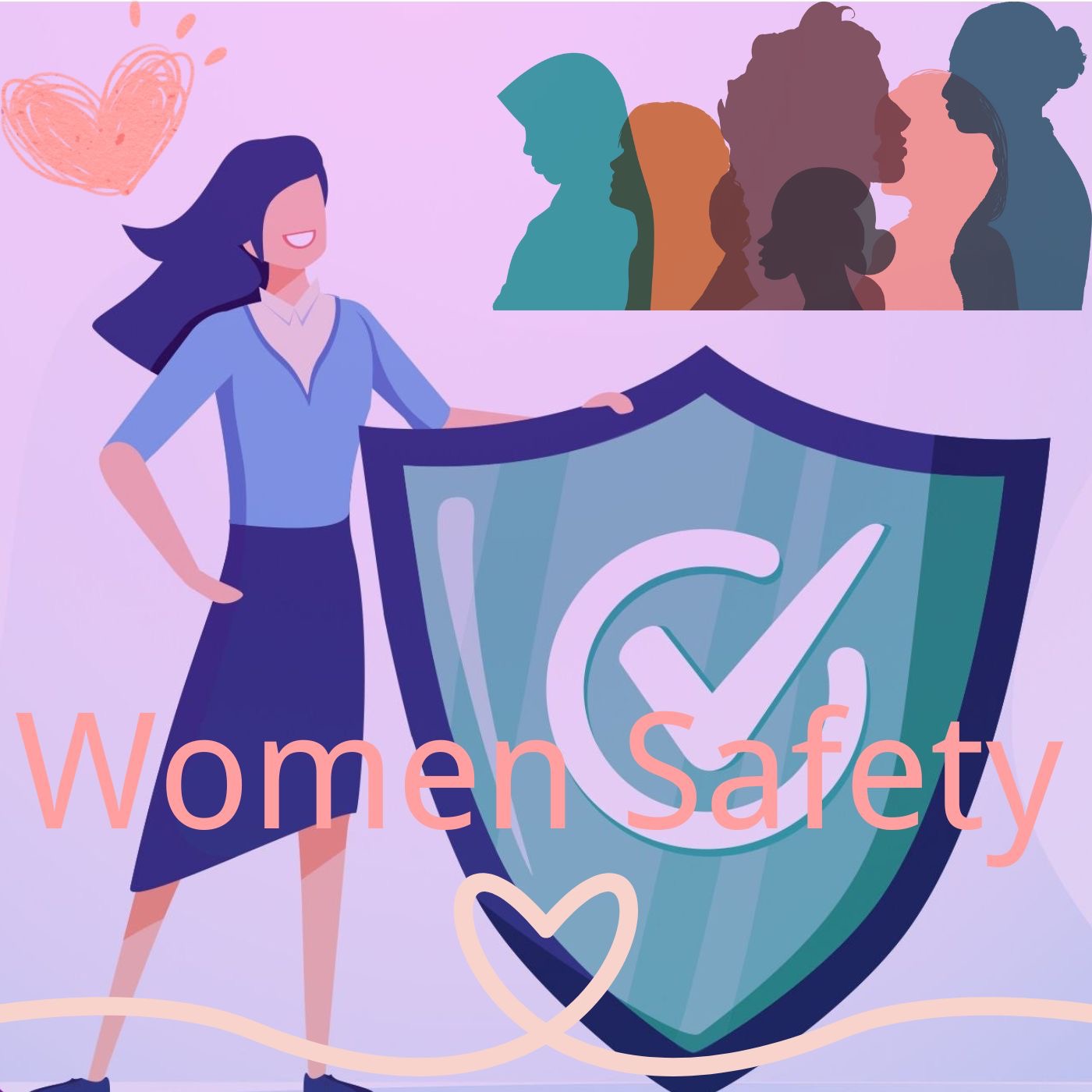 Regardless of nationality, we only provide safety for women podcast artwork