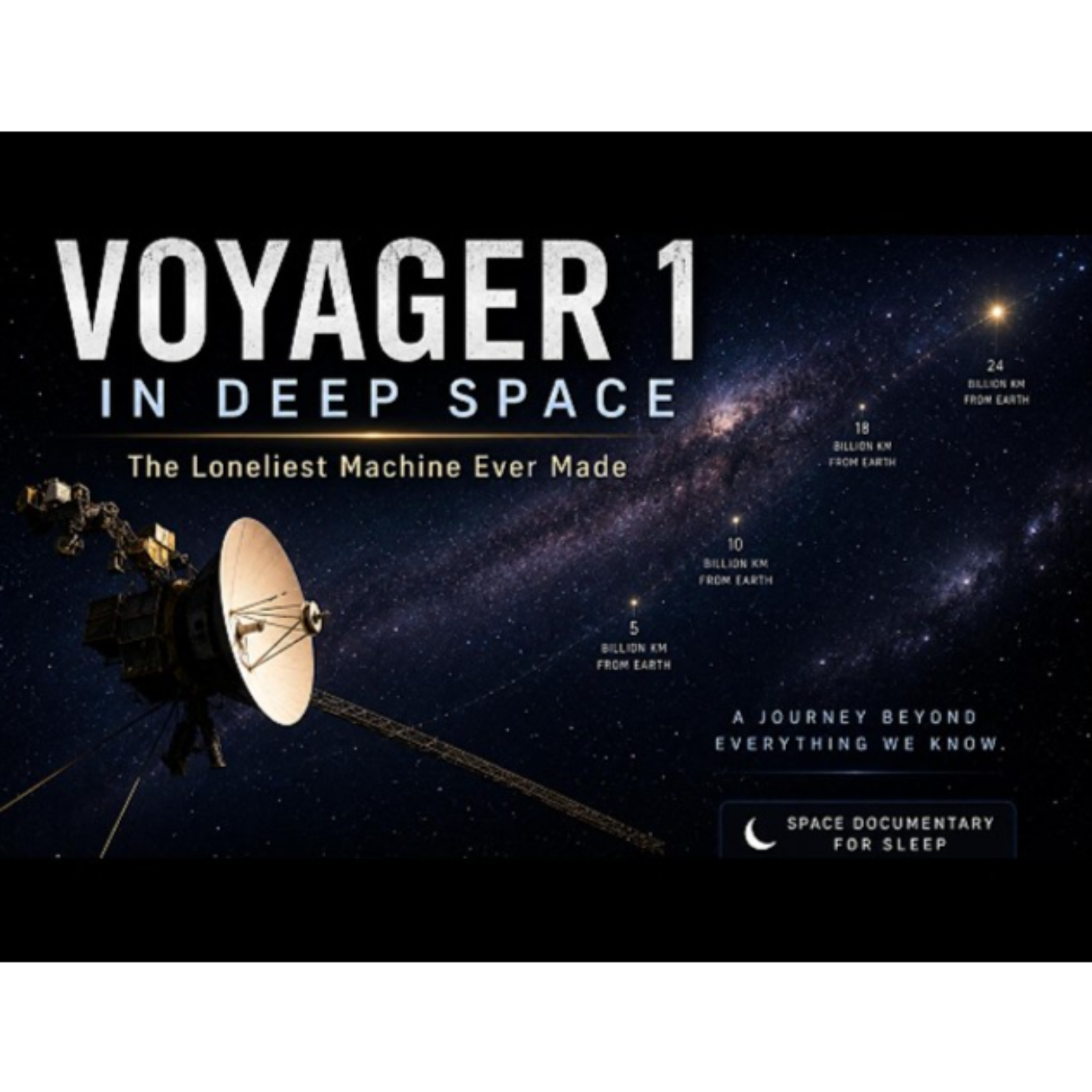 Voyager 1_ The Most Isolated Man-Made Object _ sleep documentary episode artwork