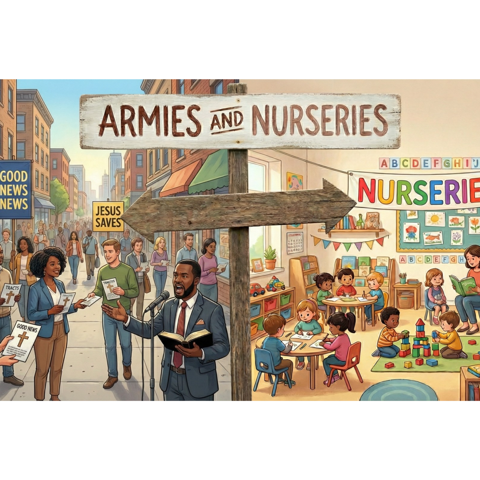 Armies and Nurseries: Defending the Foundation episode artwork