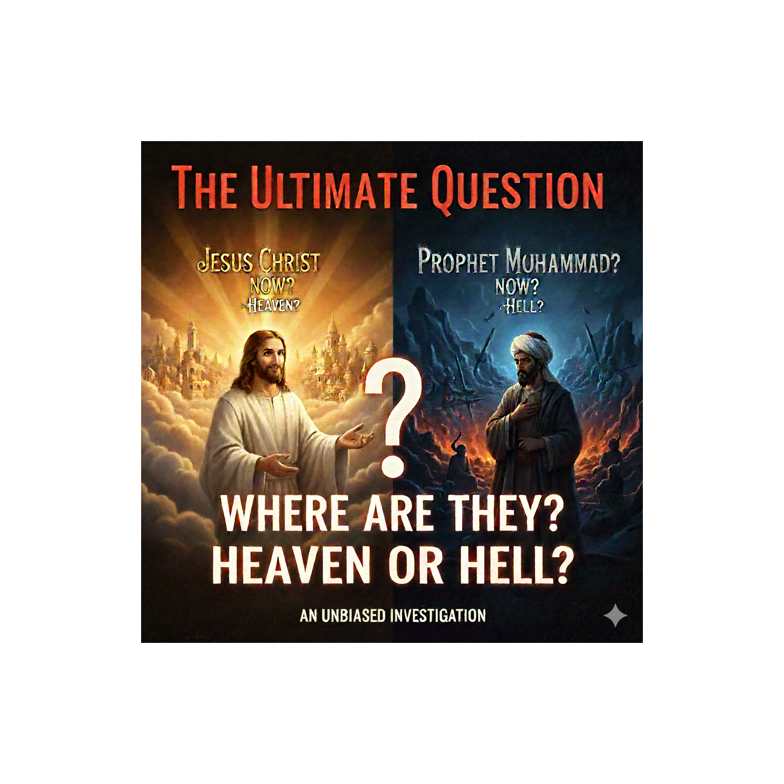 Jesus and Muhammad. Where Are They Now? Heaven or Hell? episode artwork