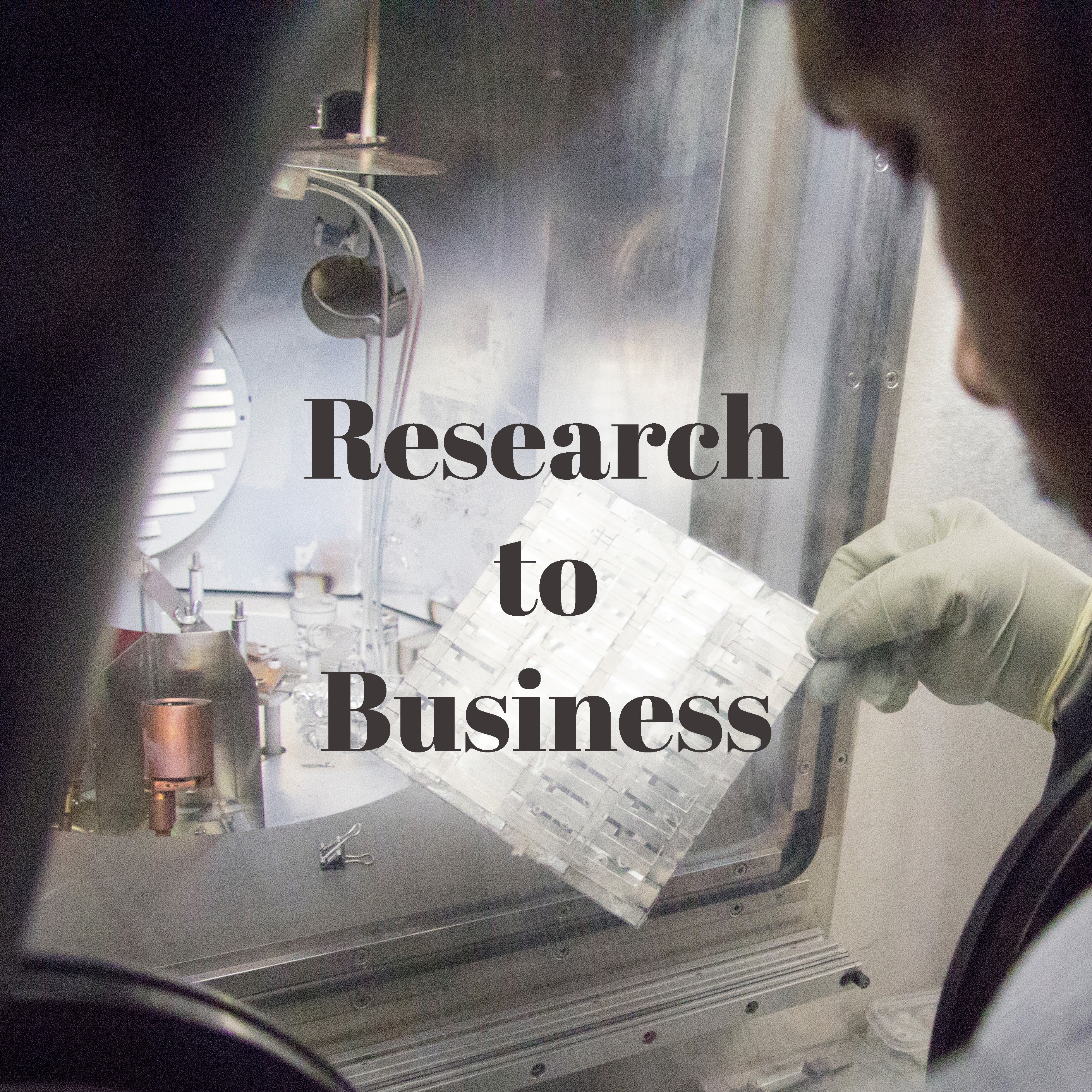 Research to Business - introduction to the pod episode artwork