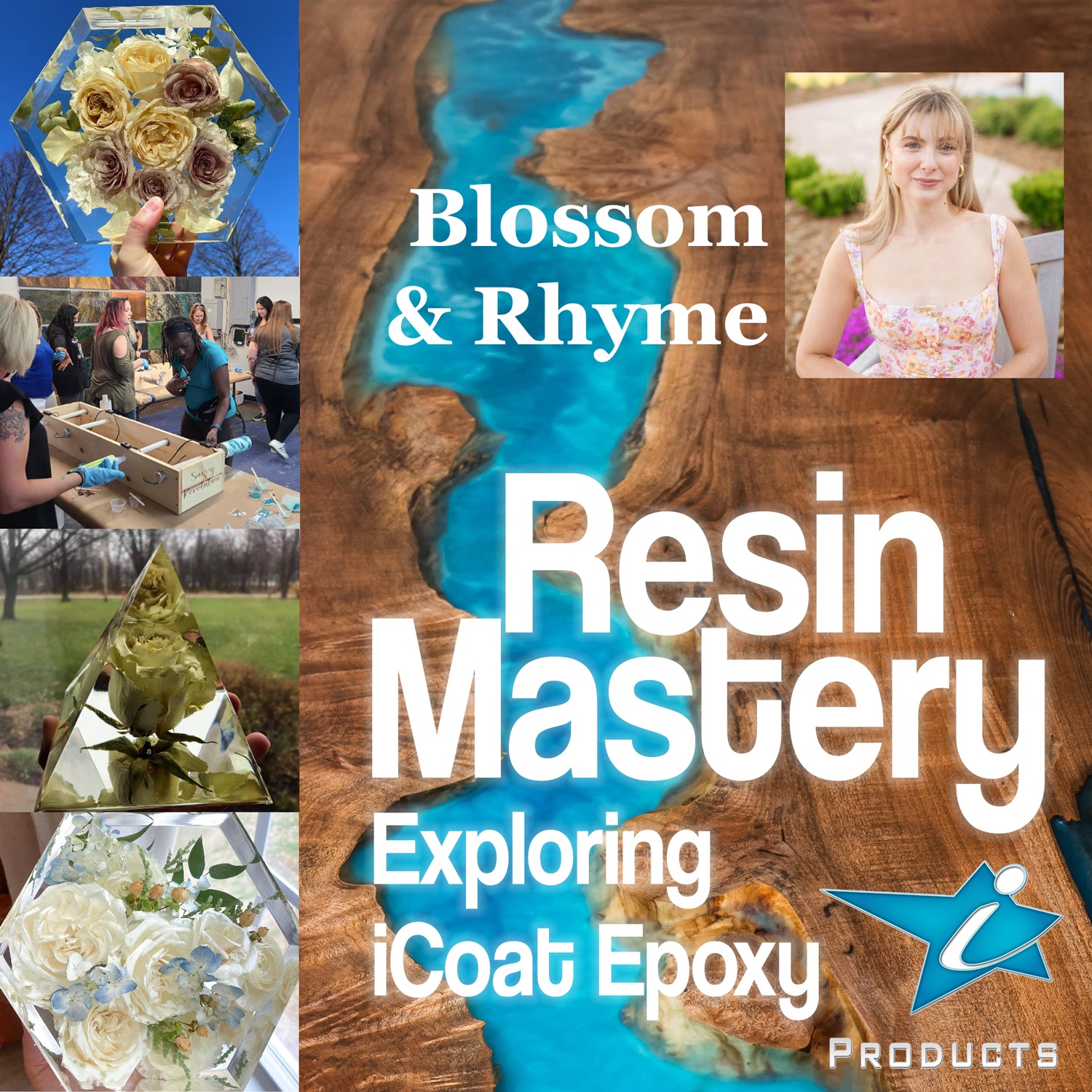 Resin Mastery - Blossom and Rhyme, Wedding Flower Preservation - Episode 8