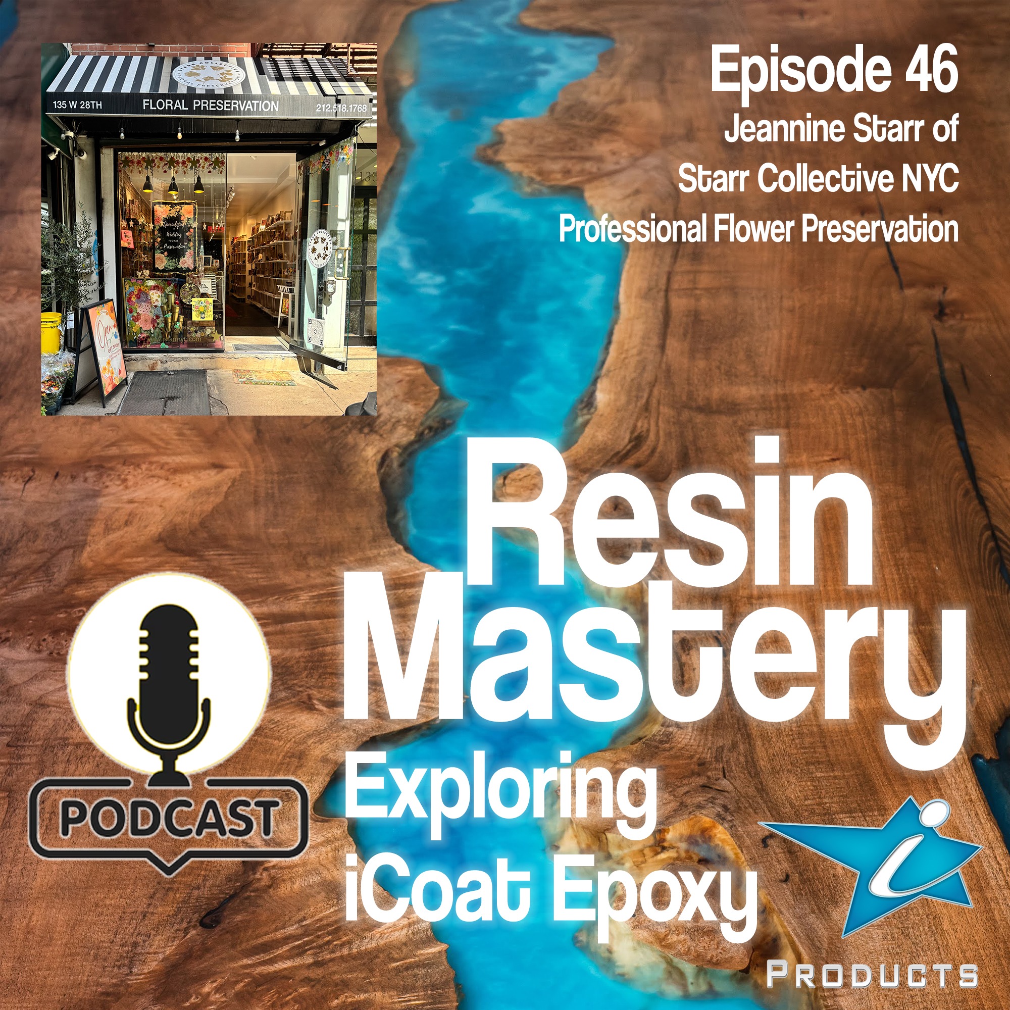 From Corporate Life to Wedding Flowers: Jeannine Starr’s Resin Journey episode artwork