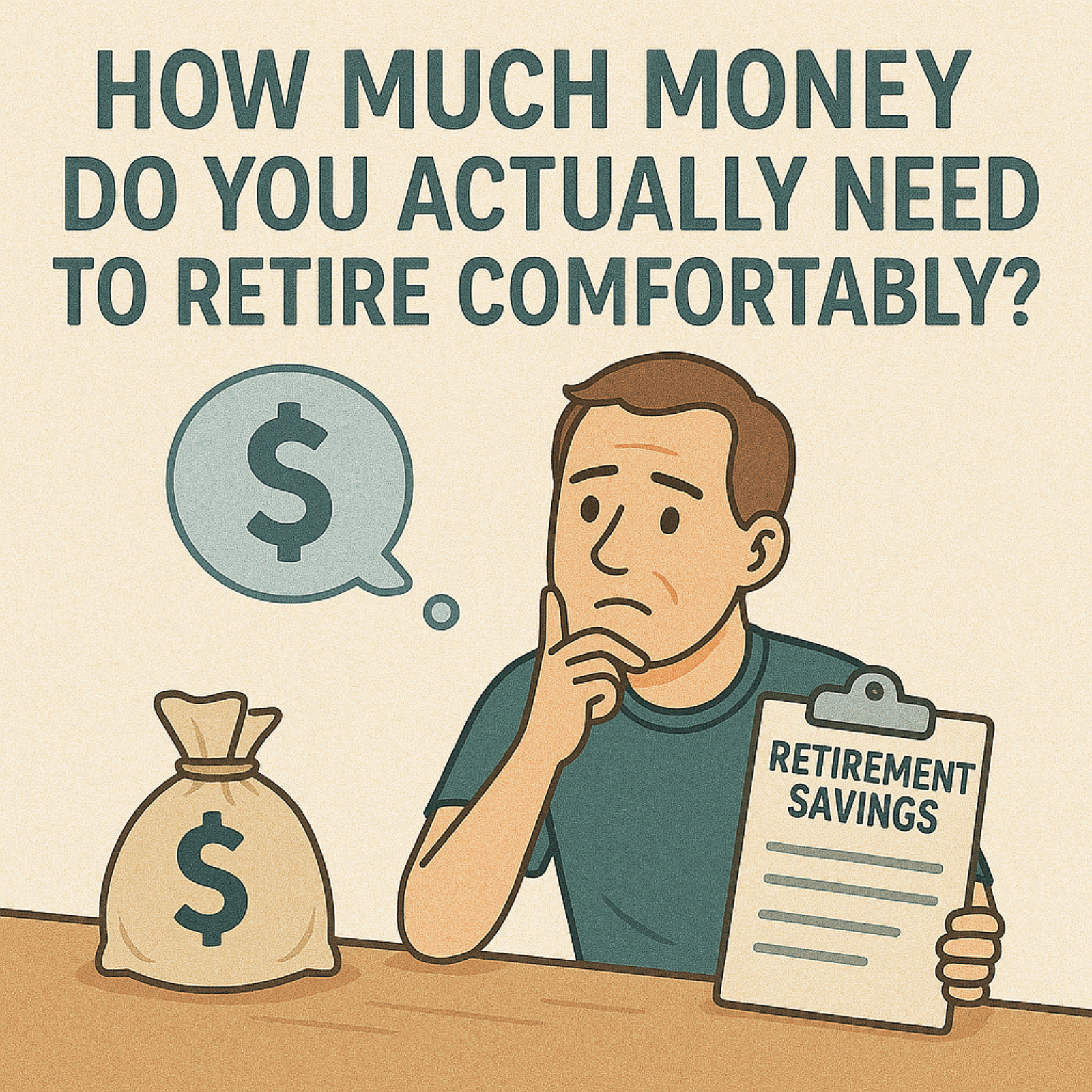 How Much Money Do You Really Need to Retire Comfortably_ _ Retirement Planning Tips episode artwork