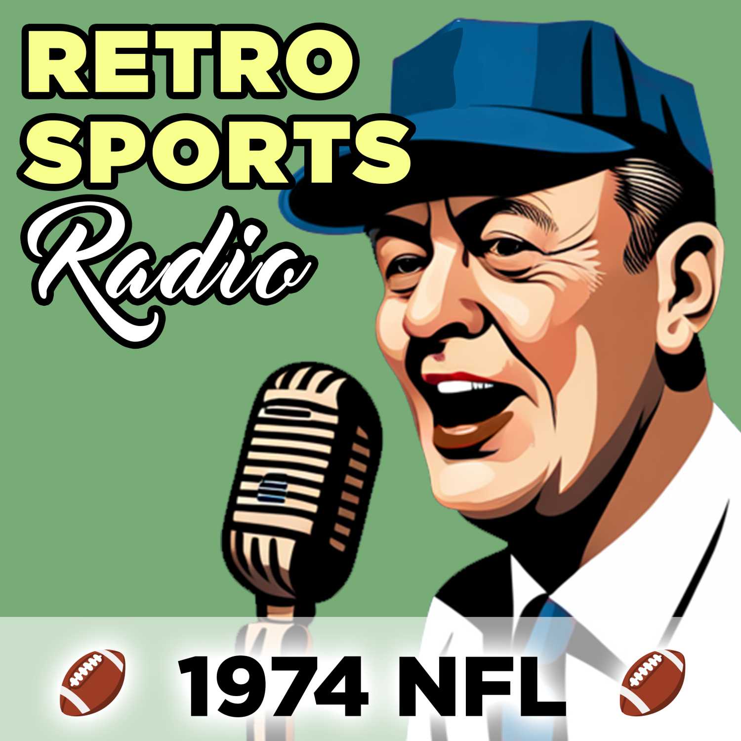 1974-Dec-21 • NFL Playoffs • Miami Dolphins vs Oakland Raiders - AFC Playoffs - Radio