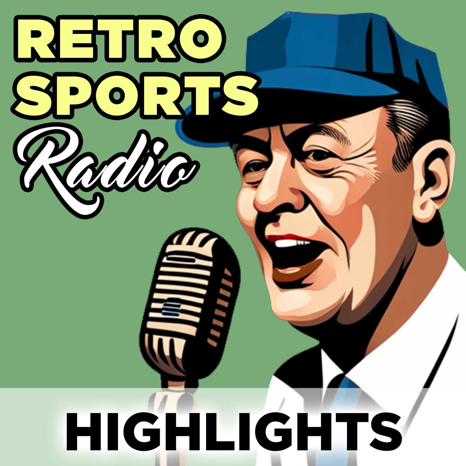 1966 • Football Clip • Bob Feller Discusses Red Grange on Radio