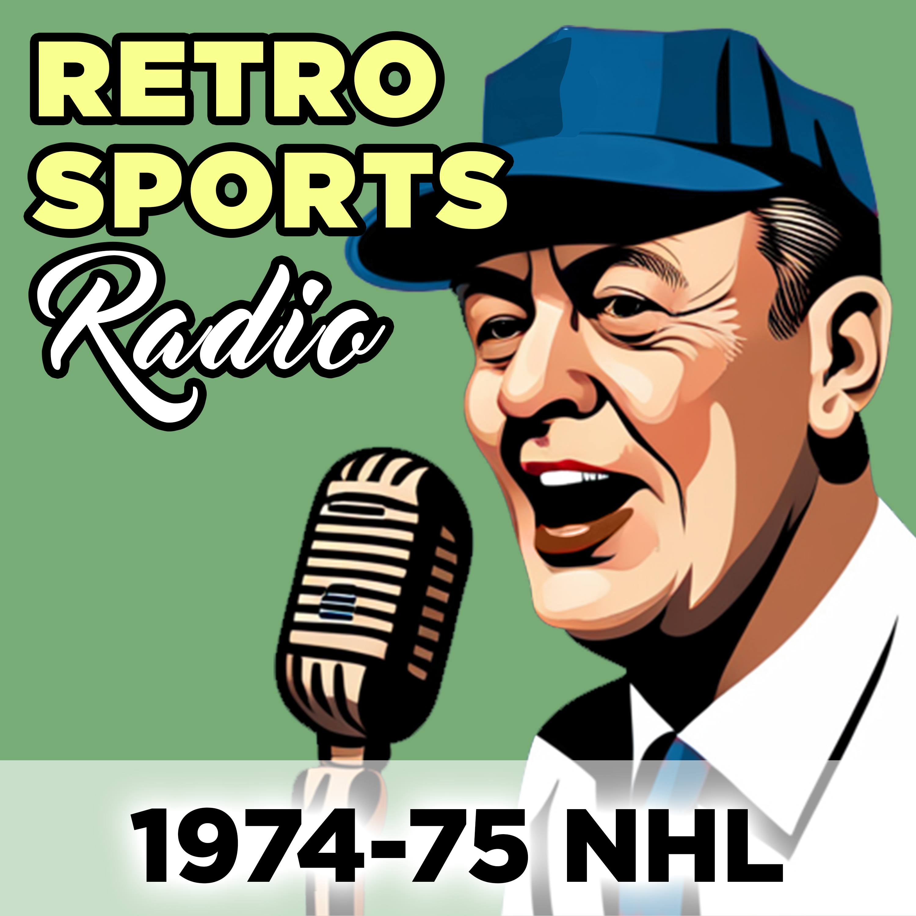 1975-Apr-08 • NHL Playoffs G1 - New York Islanders vs New York Rangers - Classic Hockey Radio Broadcast