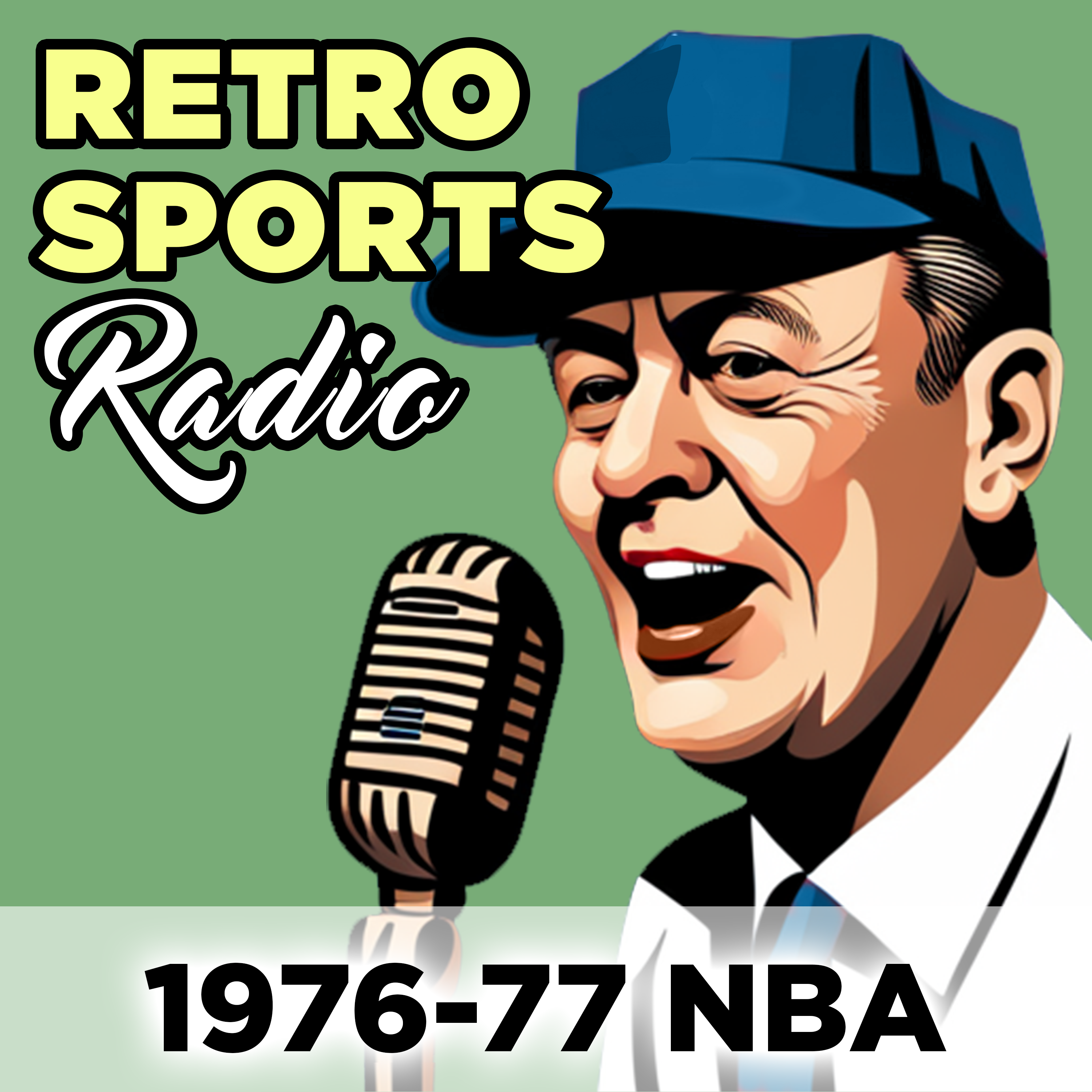1977-May-02 • NBA Semi-Finals G6 - Portland vs Denver • Classic Basketball Radio Broadcast