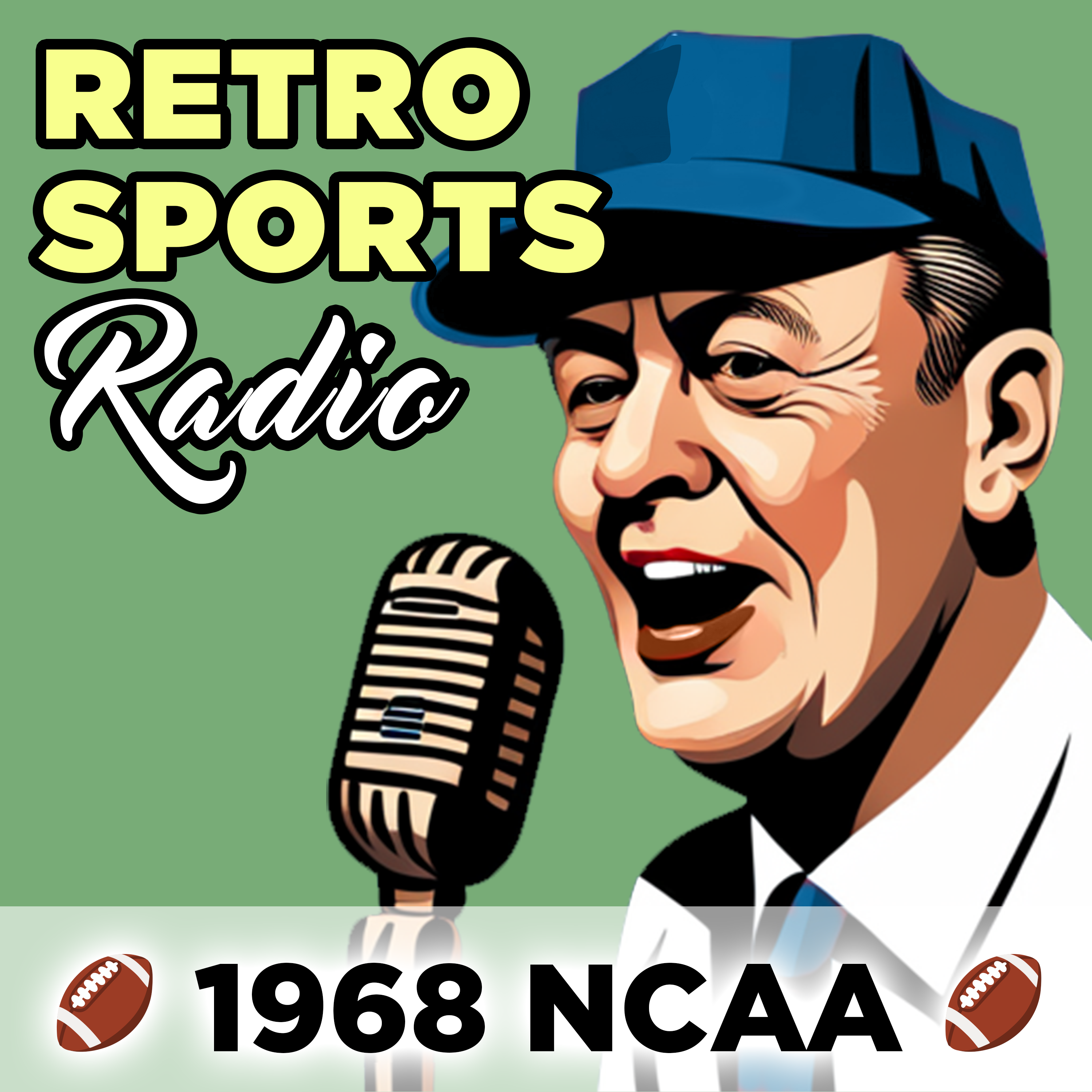 1968-Oct-12 • MSU/UM • Michigan State vs Michigan - Classic NCAA Football Radio Broadcast