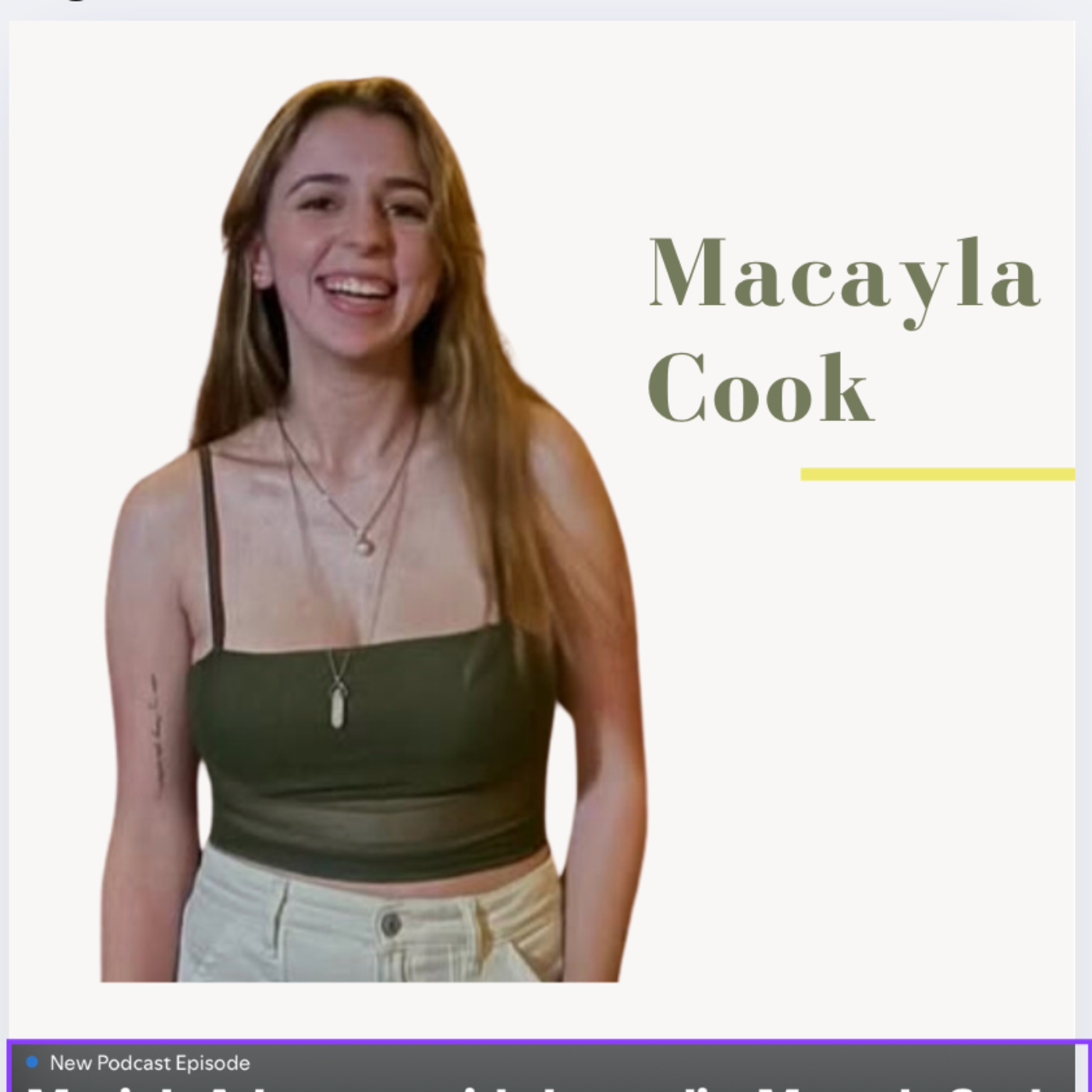 Music Is Advocacy with Journalist Macayla Cook