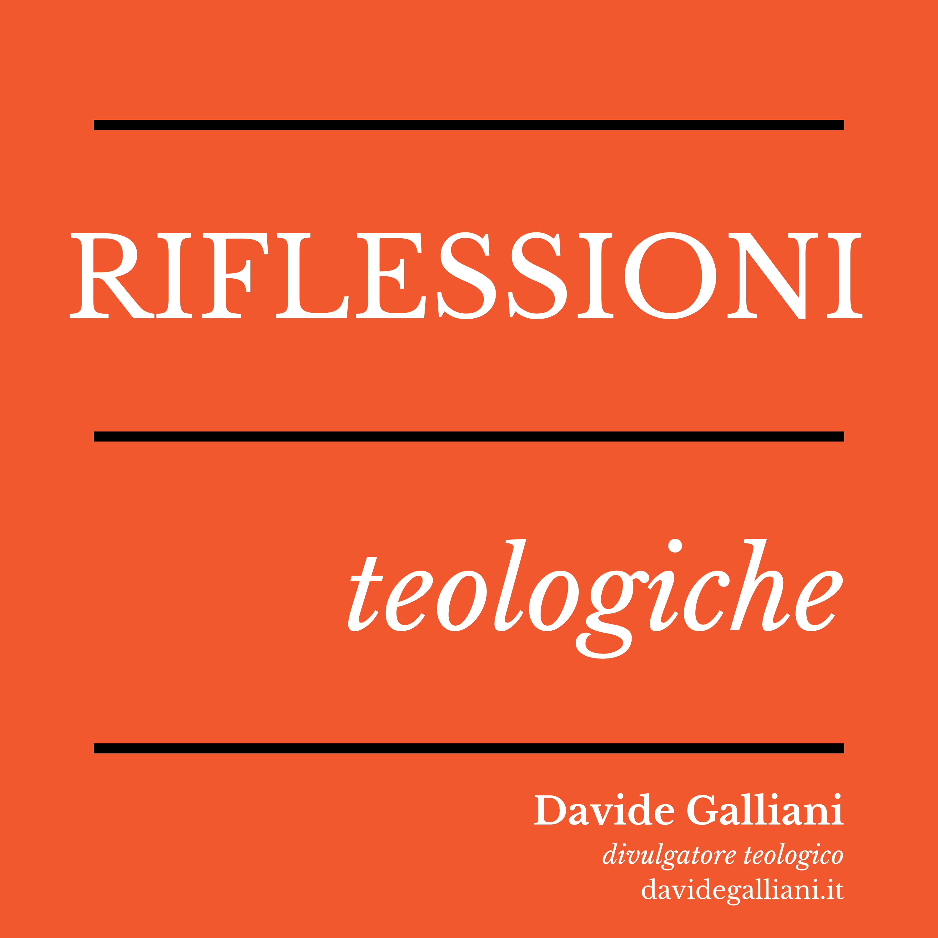 Riflessioni teologiche