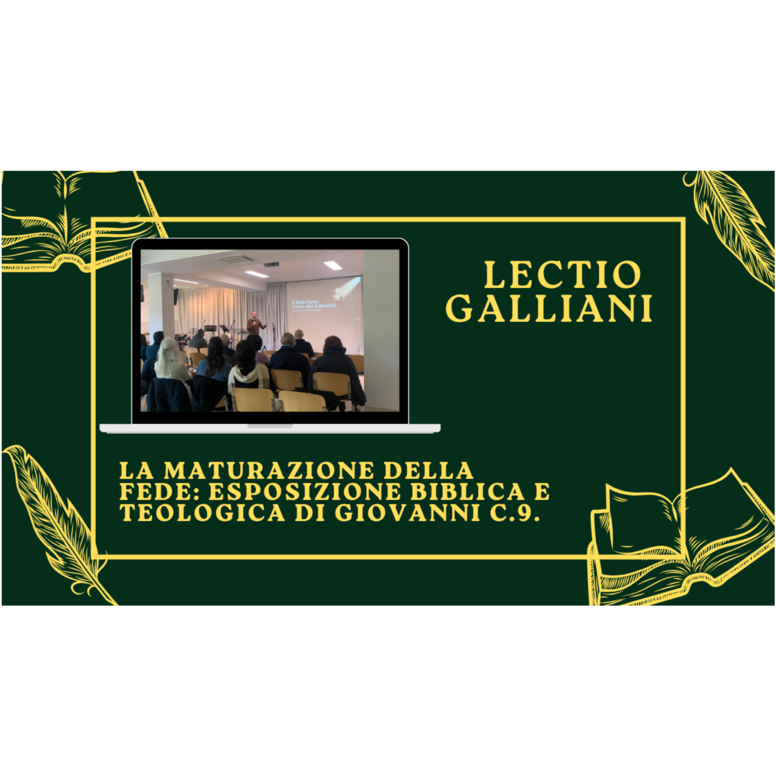 Bonus #1 | La maturazione della fede: esposizione biblica e teologica di Giovanni c. 9 episode artwork