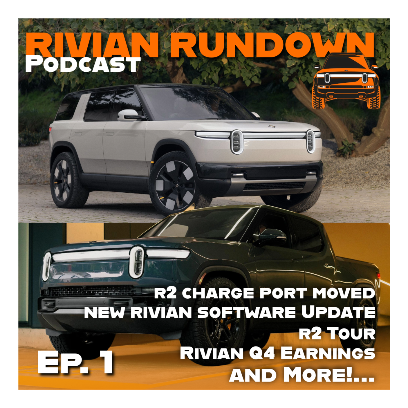 Rivian Moves R2 Charge Port, R2 Goes on Tour, Rivian Q4 Earnings and a New Software Update