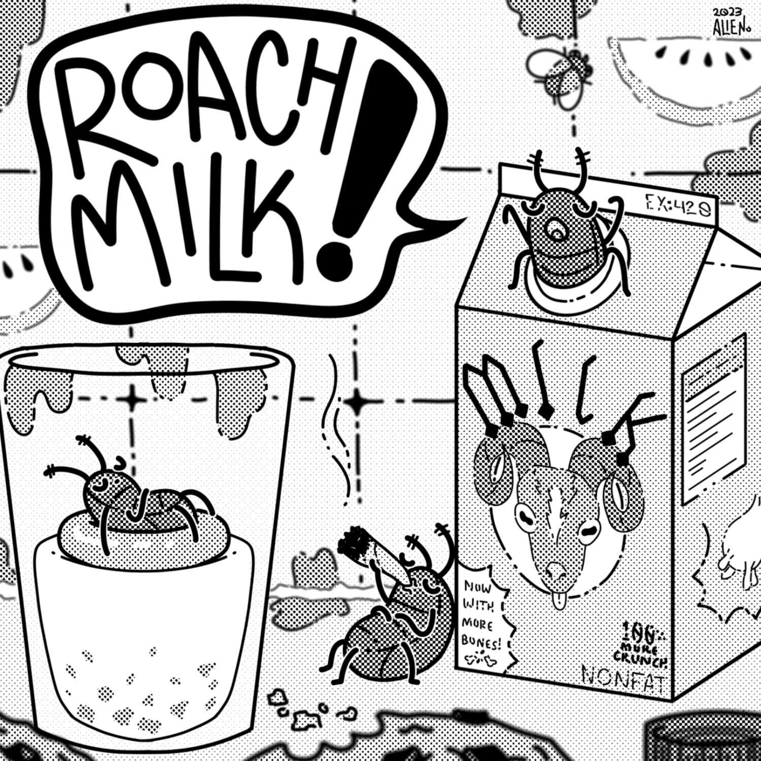 Mozzie learns about "jelqing" - Roach Milk Podcast - Ep3 episode artwork