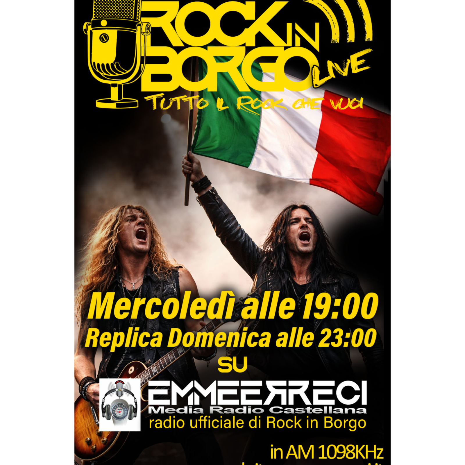 Rock Italiano - 28 gennaio 2026 - Rock in Borgo live episode artwork