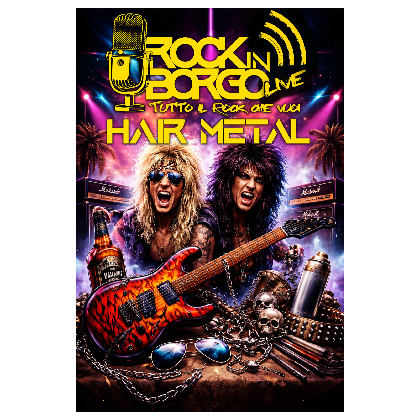 Hair Metal - 07 gennaio 2026 - Rock in Borgo live episode artwork
