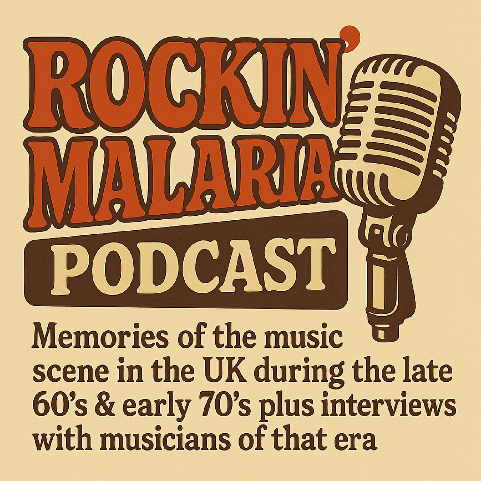 Logo of the podcast Rockin' Malaria Podcast Podcast Rockin' Malaria Podcast