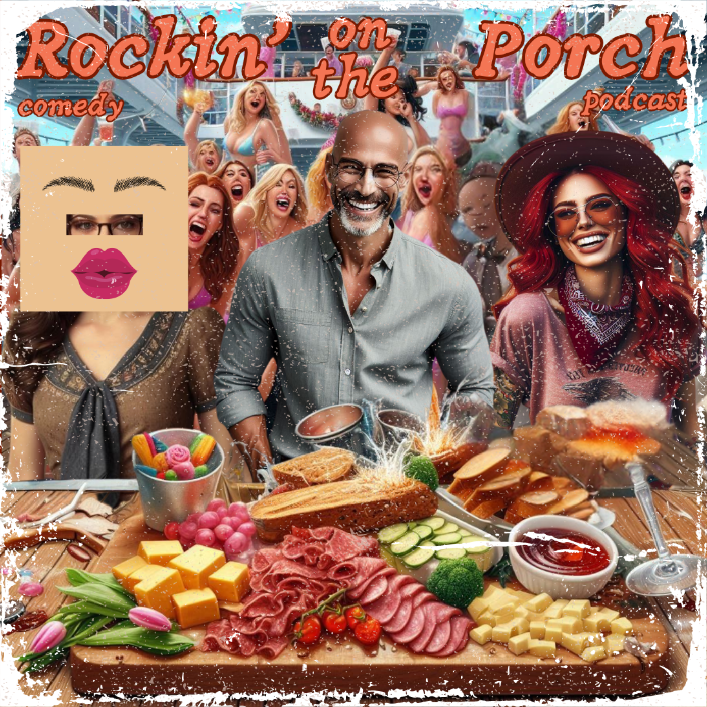 Ep.51 Penis-Shaped Charcuterie & Booze Cruise Shenanigans: A Comedy Adventure episode artwork