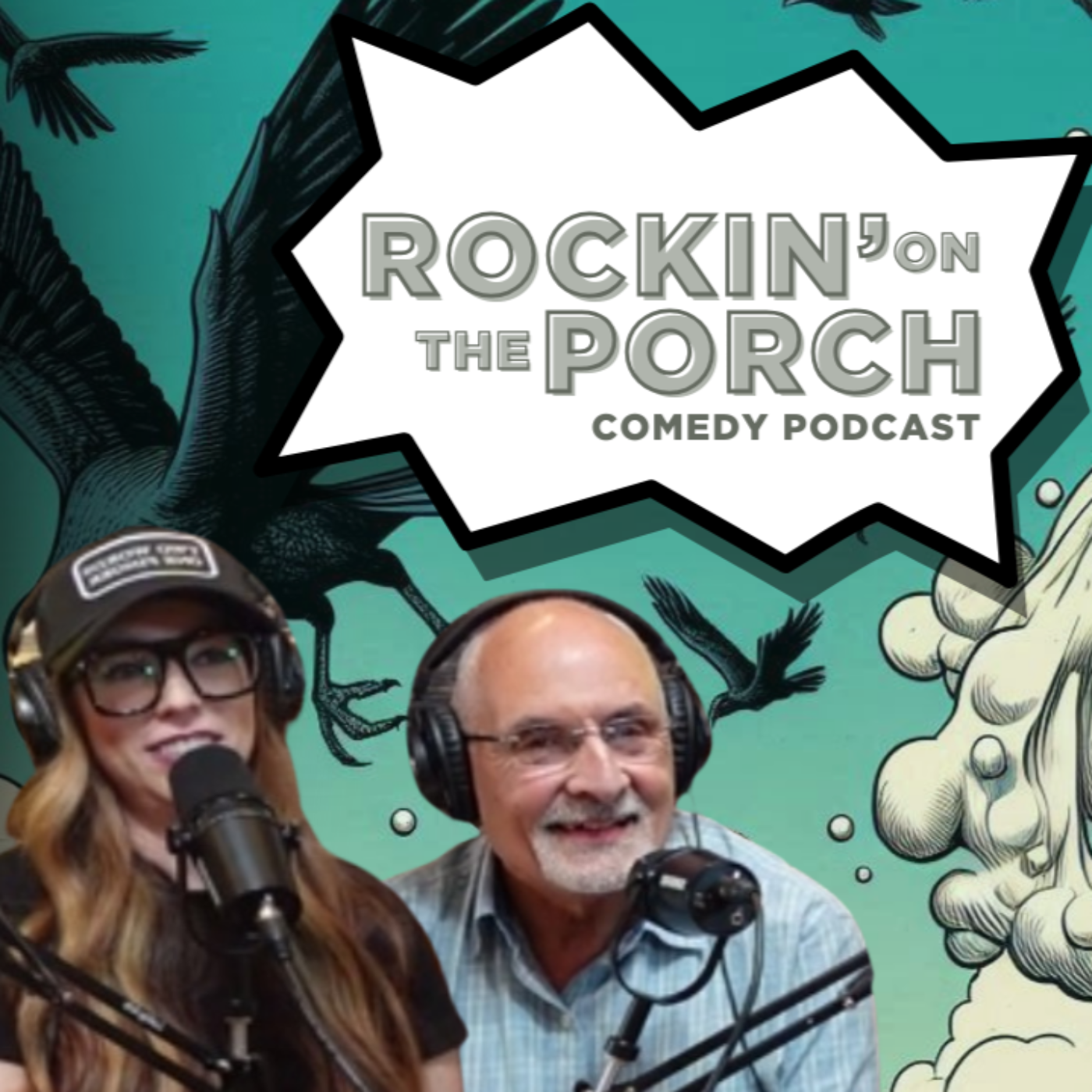 Rockin' on the Porch Hilarious Banter, Dating Disasters, and Chicken Secrets Revealed! [Ep.75] episode artwork