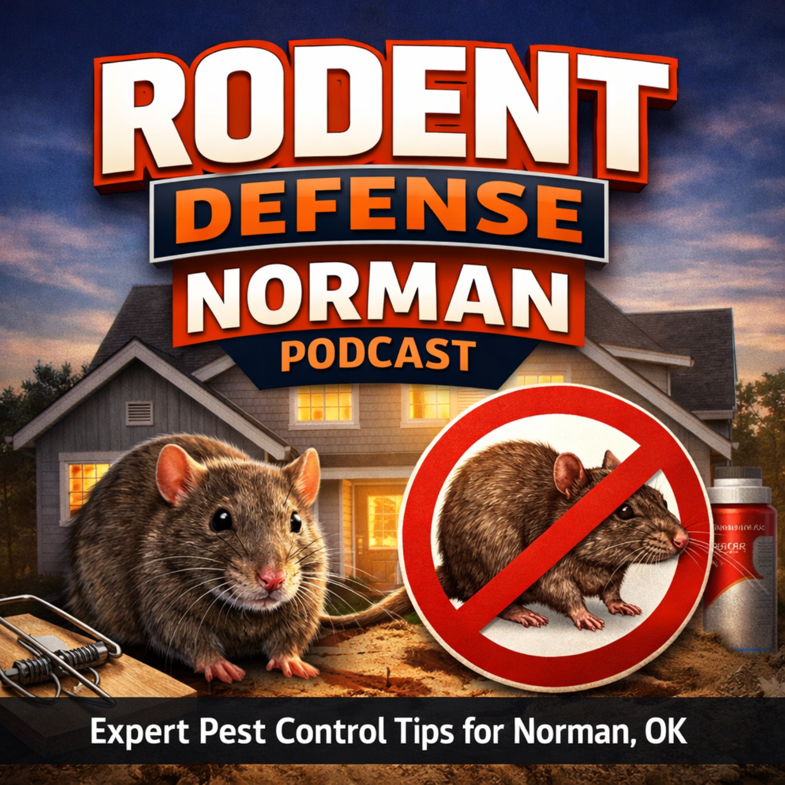 Rodent Defense Norman Podcast | Expert Pest Control Tips podcast artwork