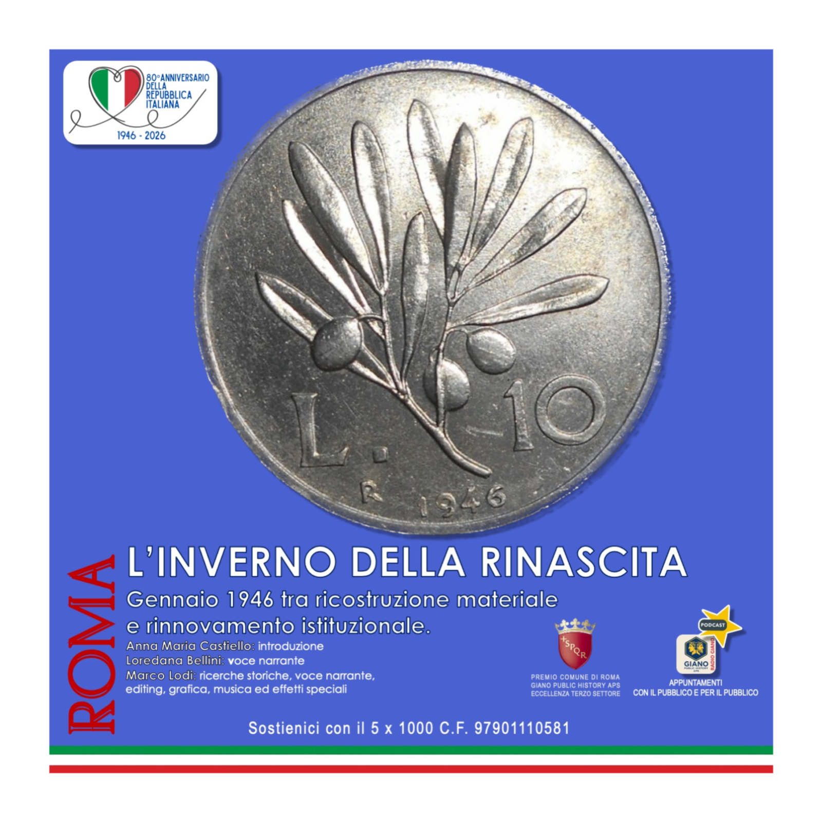Dalle Macerie della Seconda Guerra mondiale alla nascita della Repubblica  L’INVERNO DELLA RINASCITA. Gennaio 1946 tra ricostruzione materiale e rinnovamento istituzionale episode artwork