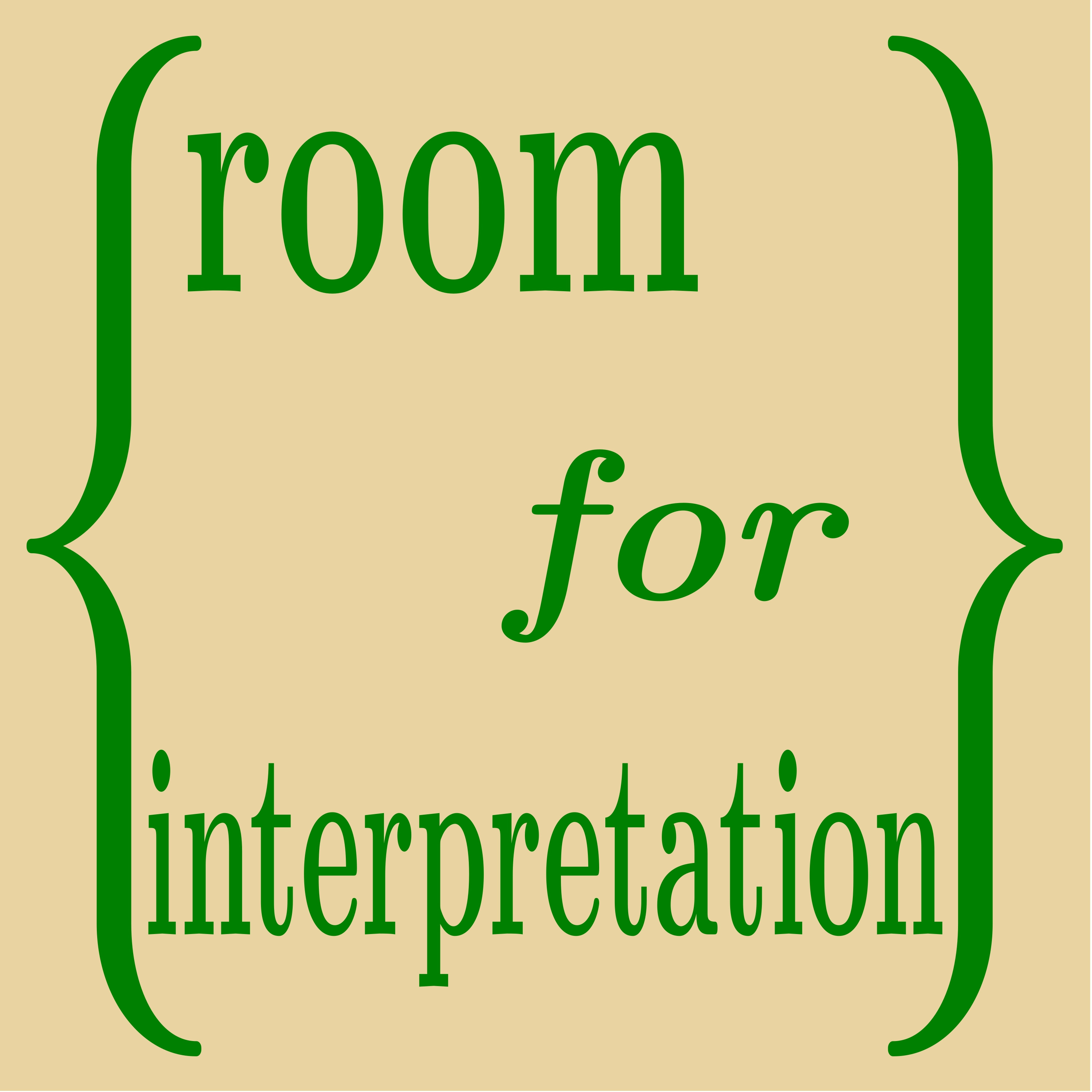 Room for interpretation