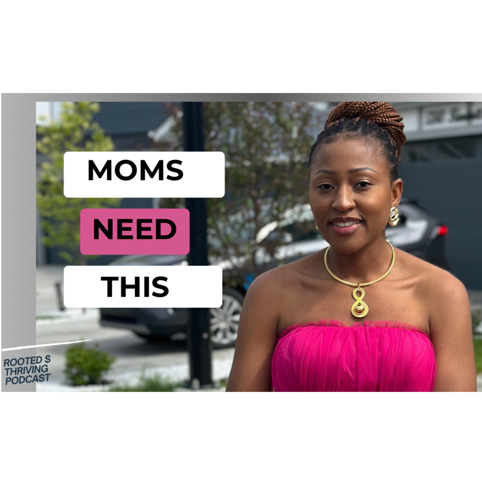 Welcome to Rooted & Thriving | Faith, Fitness & Routines for Busy Moms”  episode artwork