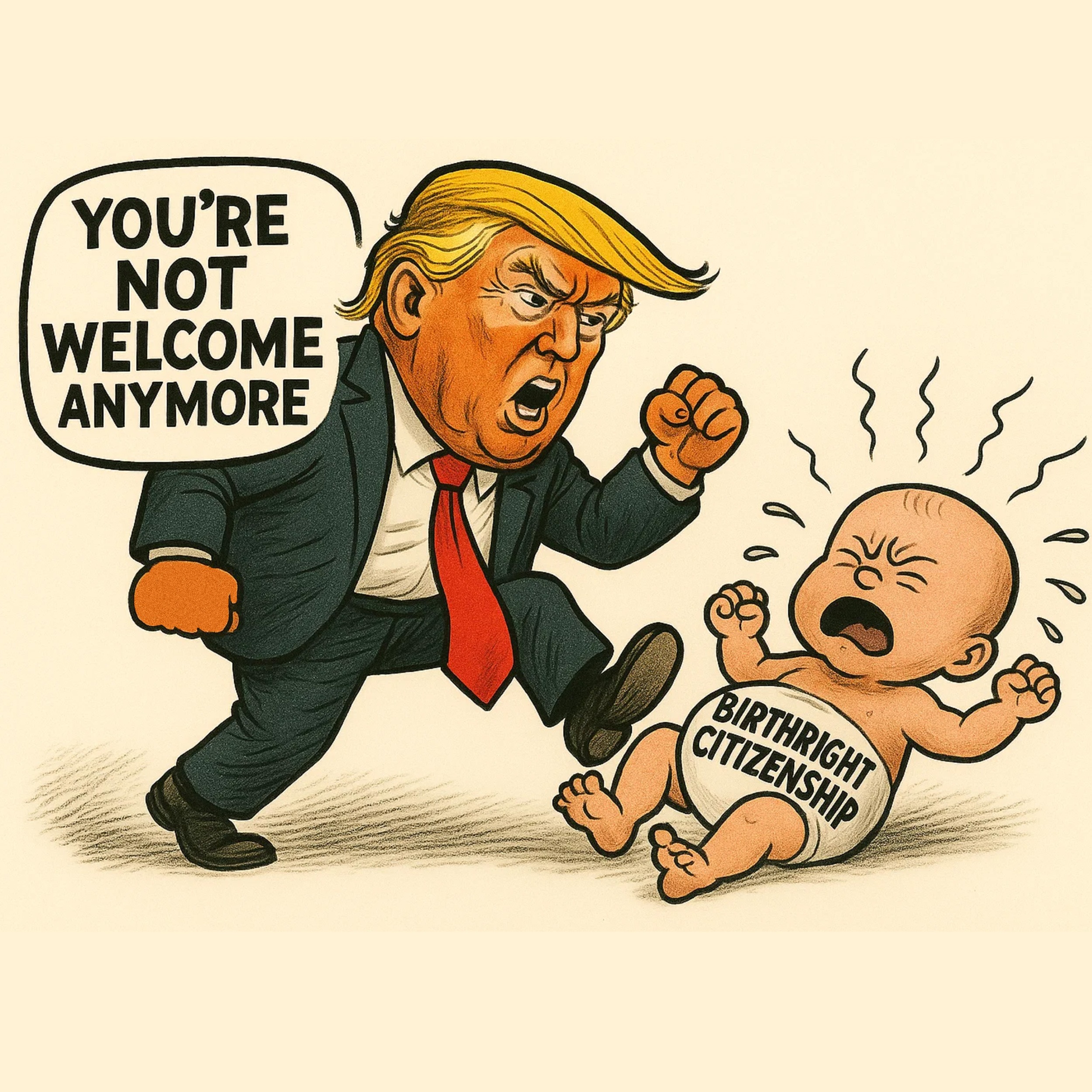 Immigration and Birthright Citizenship: Trump's Fight to Upend 150 Years of Historical Precedent