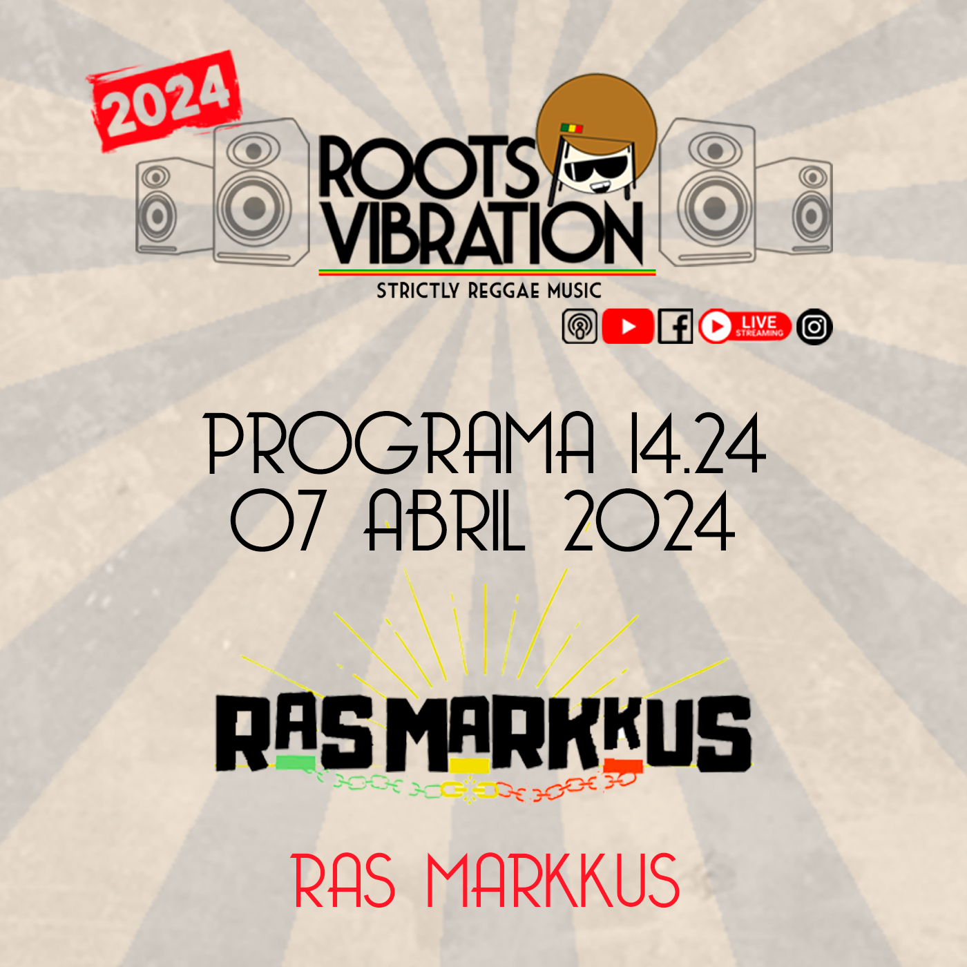Programa 14.2024 ROOTS VIBRATION RAS MARKKUS