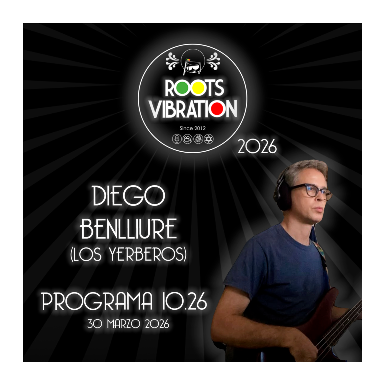 PROGRAMA RV 12.26 DIEGO BENLLIURE (LOS YERBEROS) episode artwork