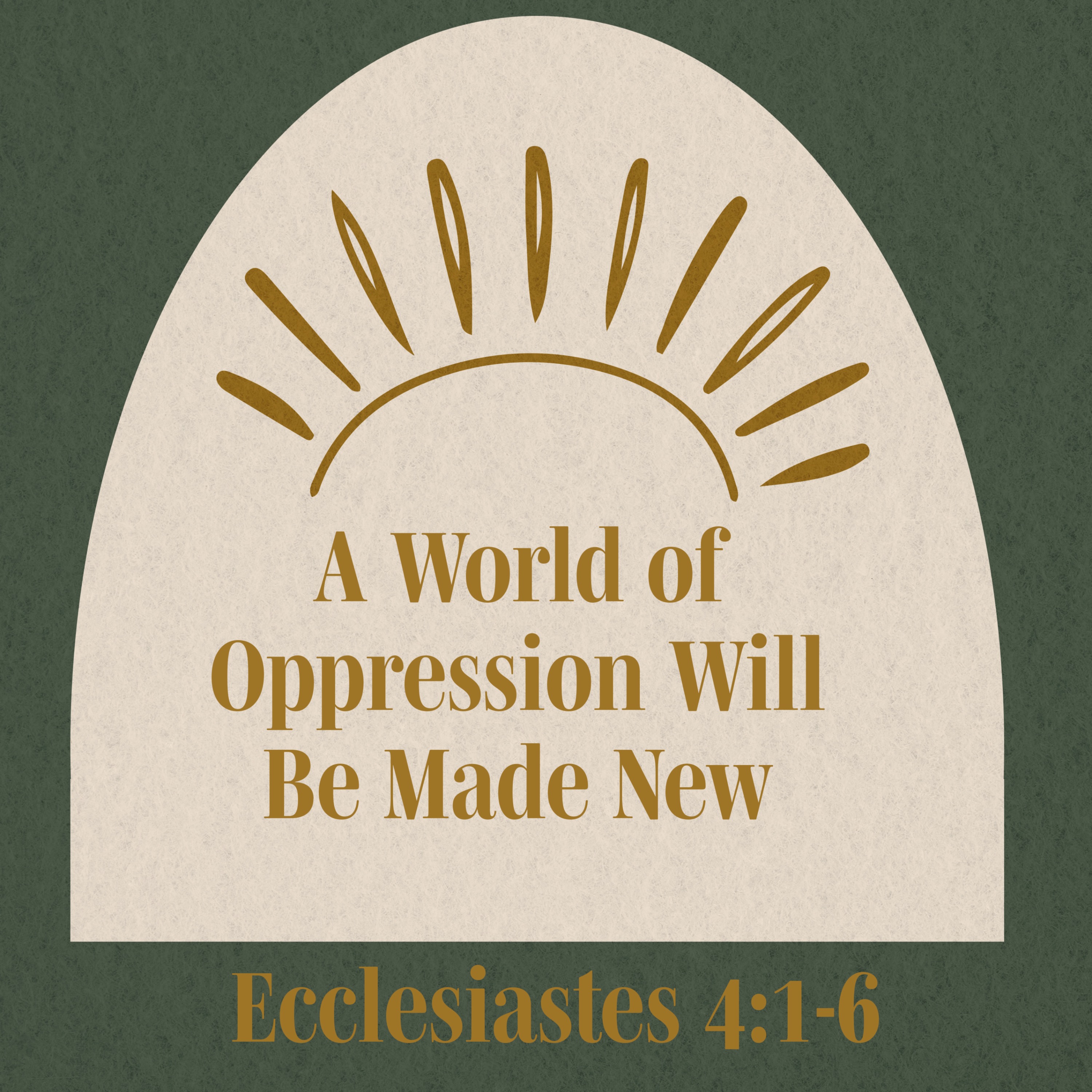 A World of Oppression Will Be Made New episode artwork