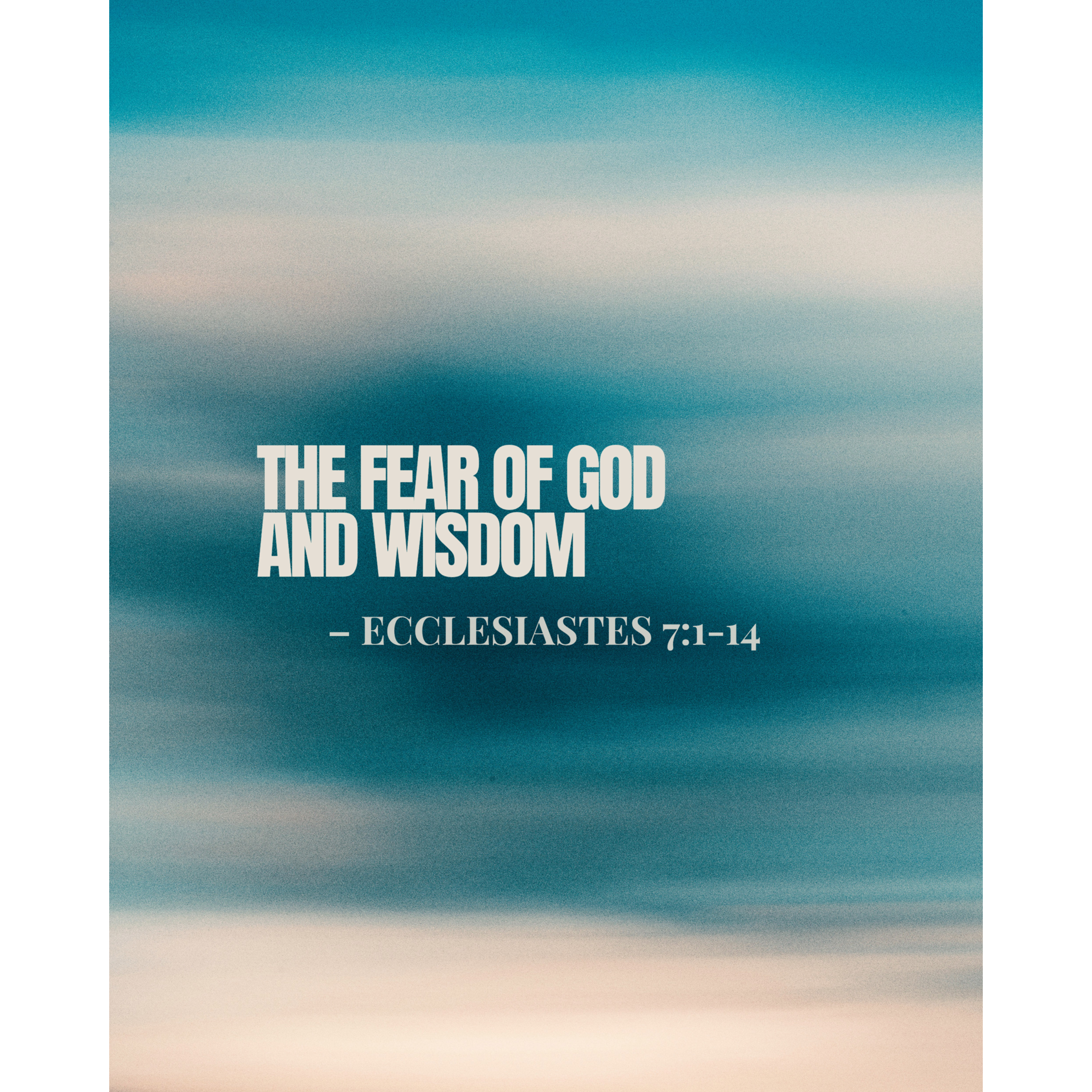 The Fear of God and Wisdom episode artwork