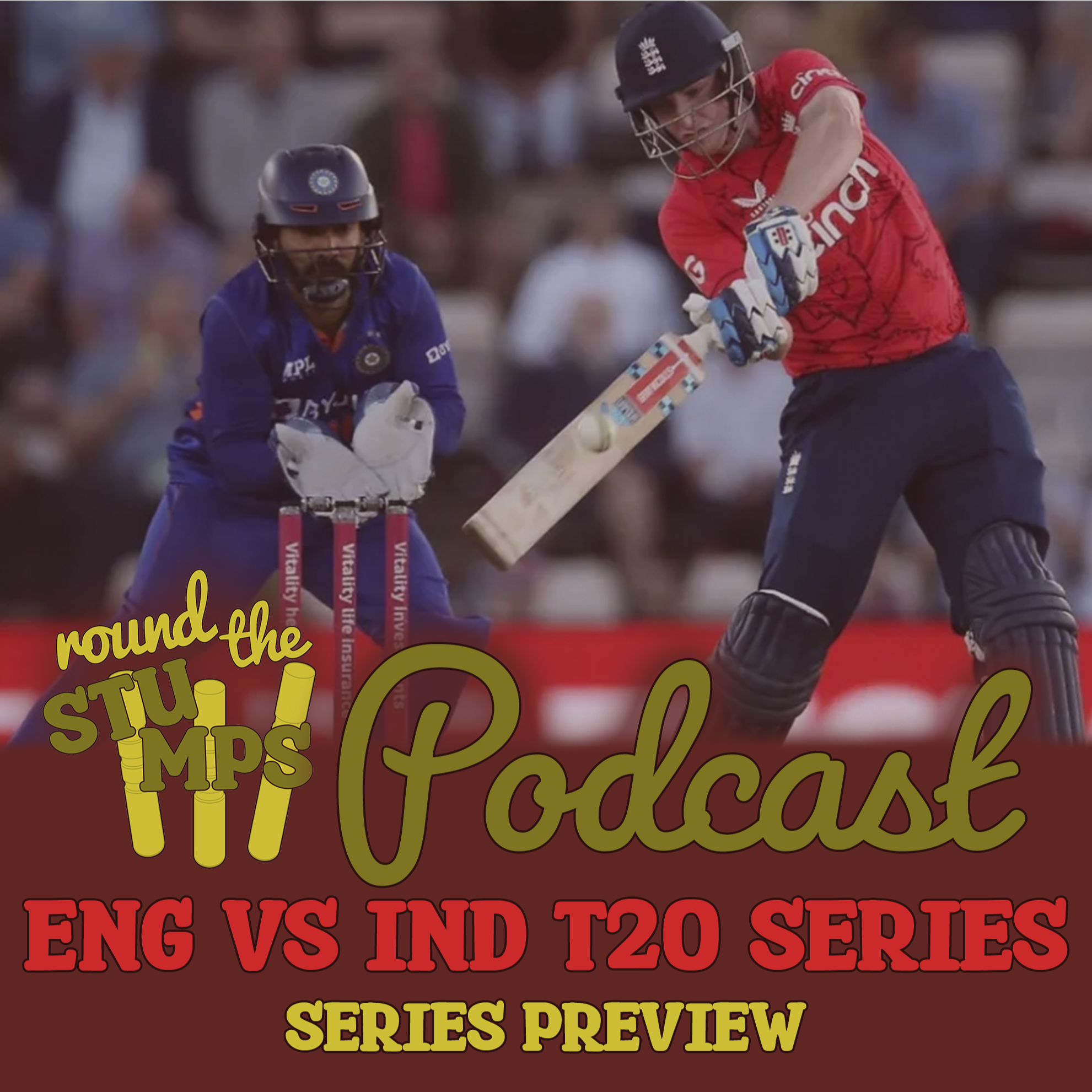 Previewing the England vs India T20 Series episode artwork