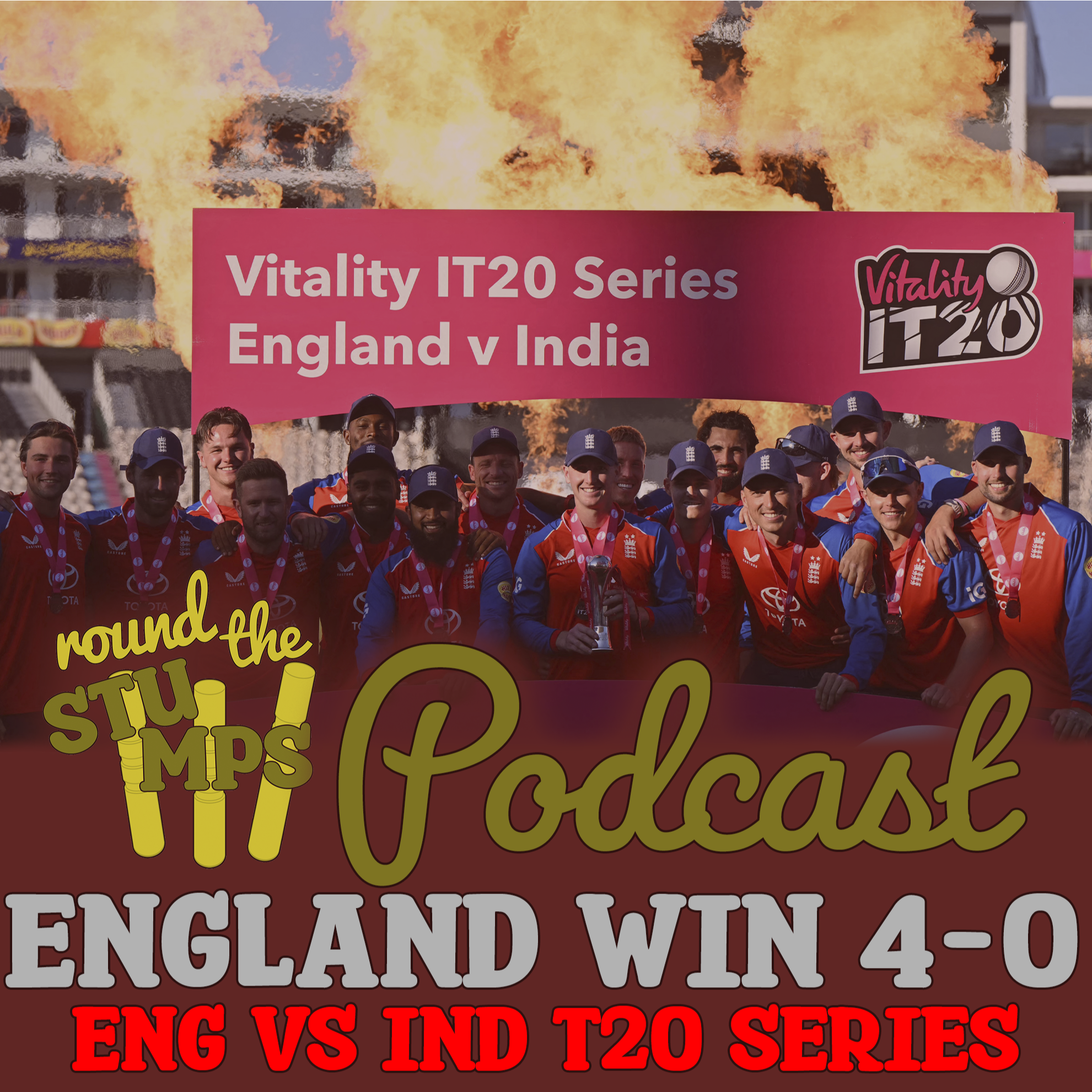 Whitewashed! England Dominate the T20 Series Against India episode artwork