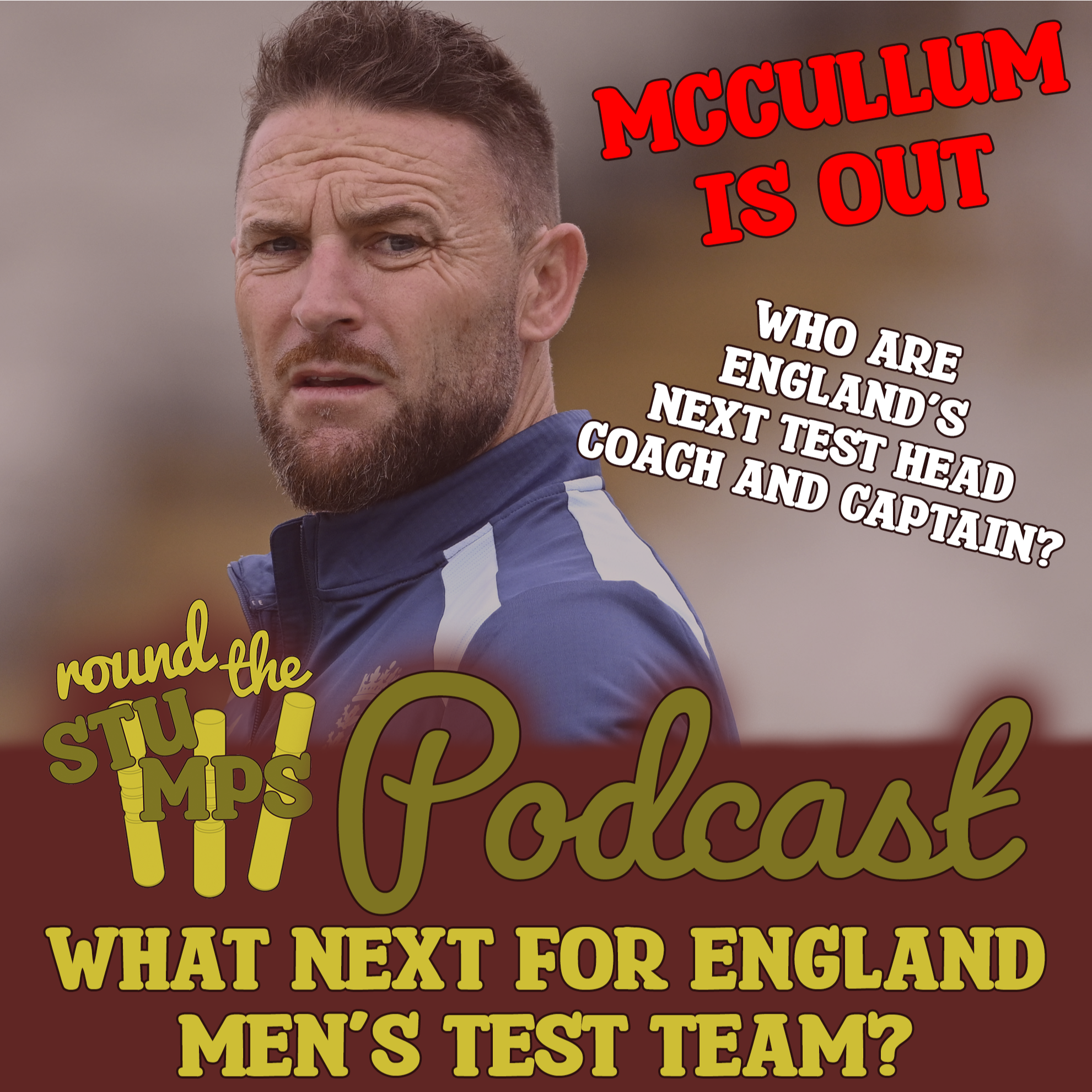 McCullum Next to Fall with England Men's Test Management in Disarray episode artwork