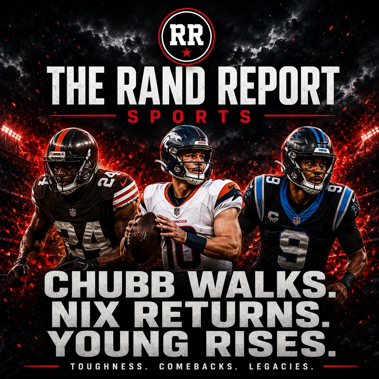 Chubb Walks Away, Nix Returns, Young Steps Up episode artwork