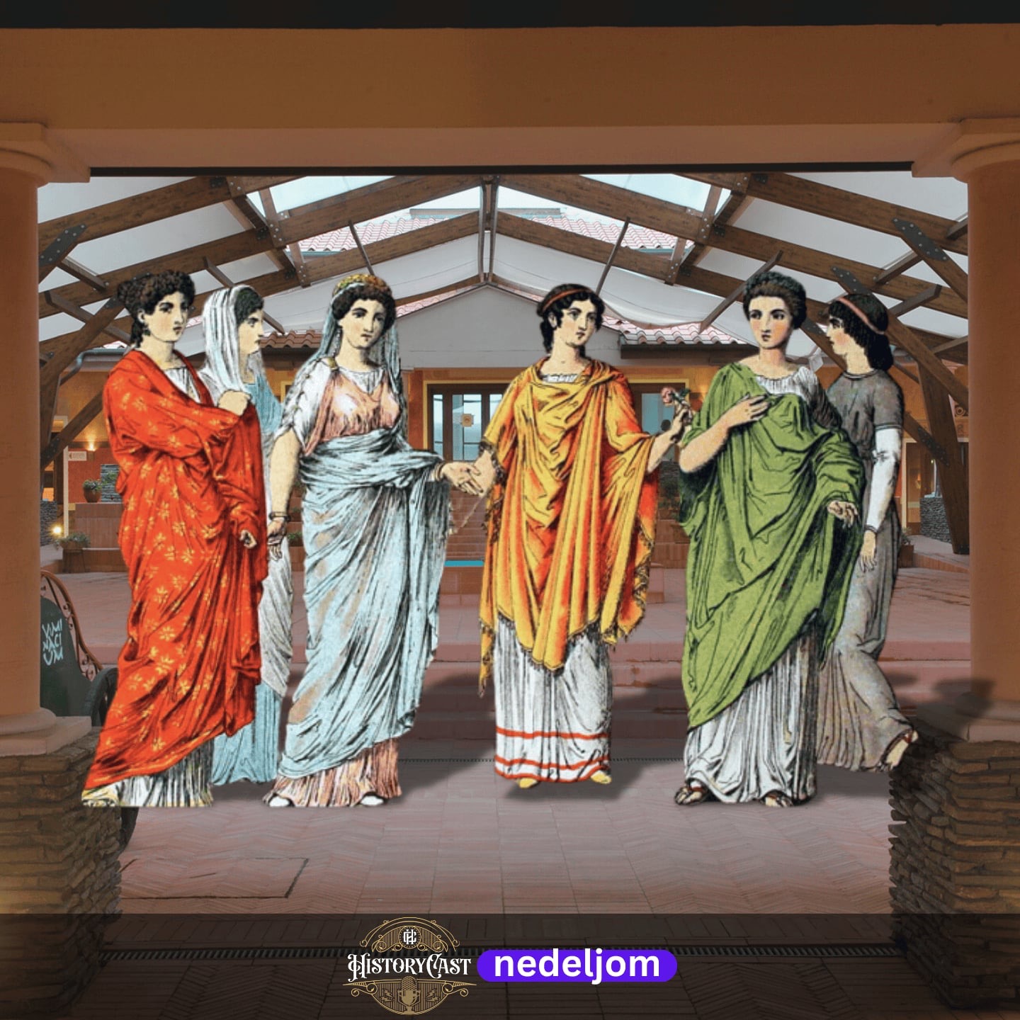 Žene antičkog Balkana, HistoryCast nedeljom