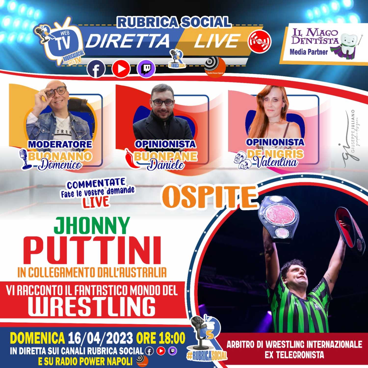 #RubricaSocial Diretta Live