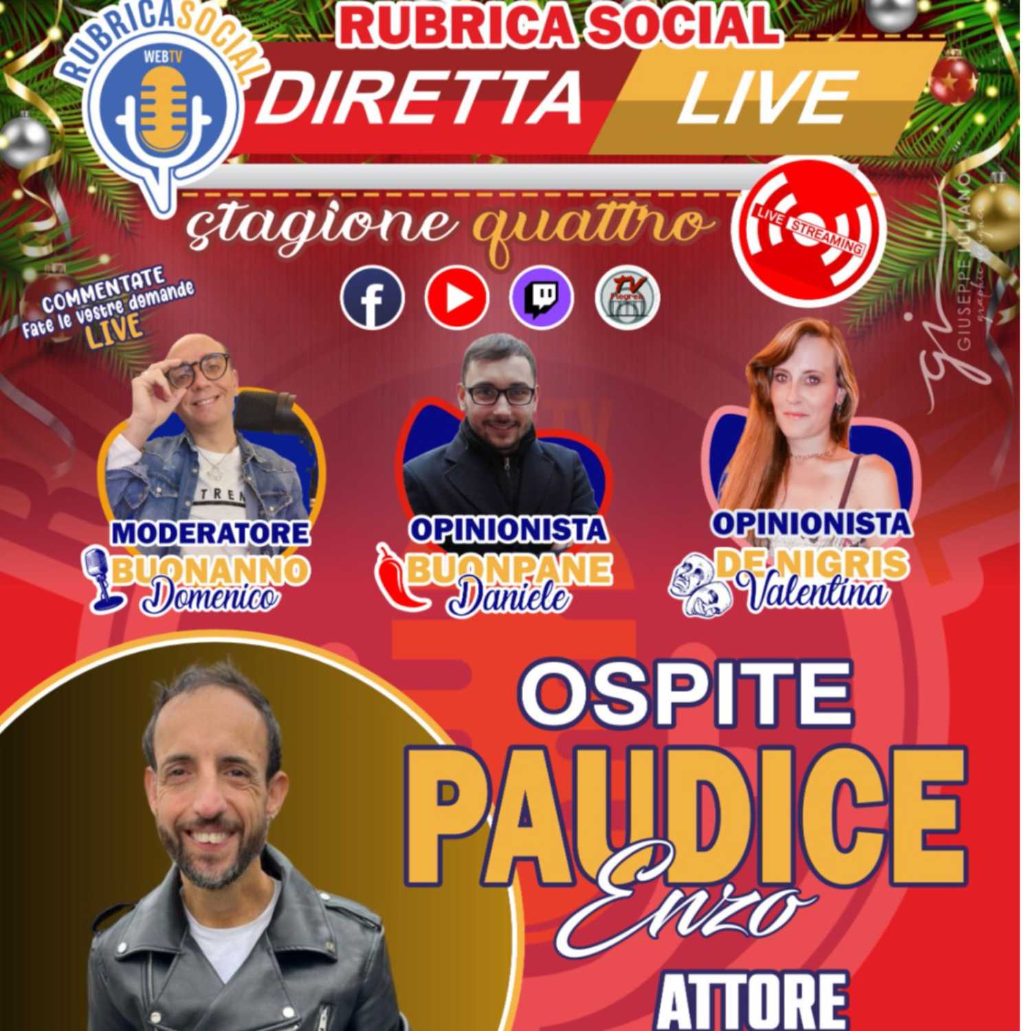#RubricaSocial Diretta Live