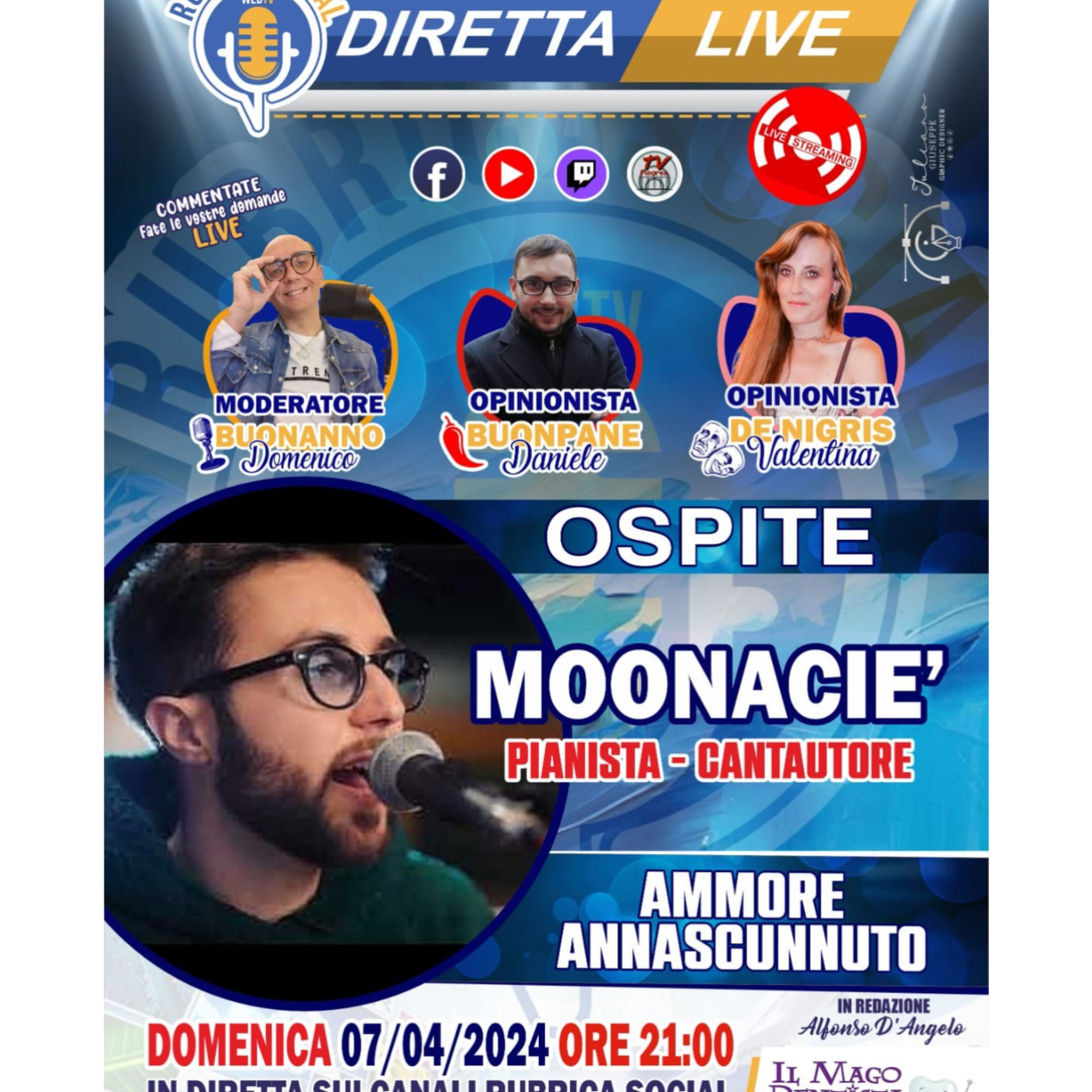 #RubricaSocial Diretta Live