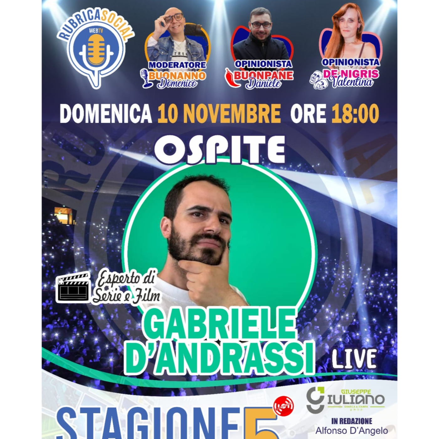 #RubricaSocial Diretta Live