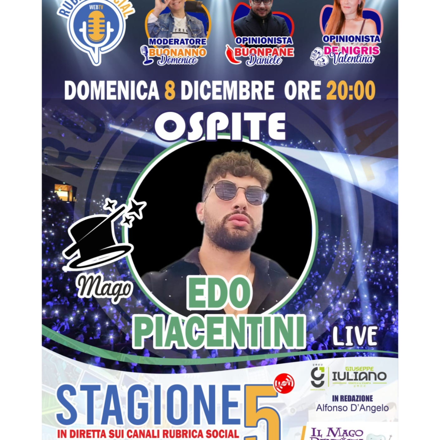 #RubricaSocial Diretta Live