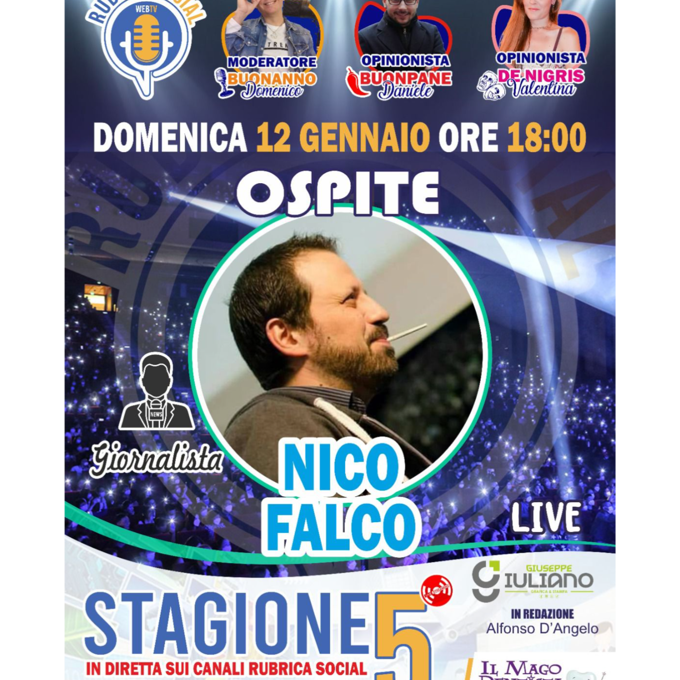 #RubricaSocial Diretta Live