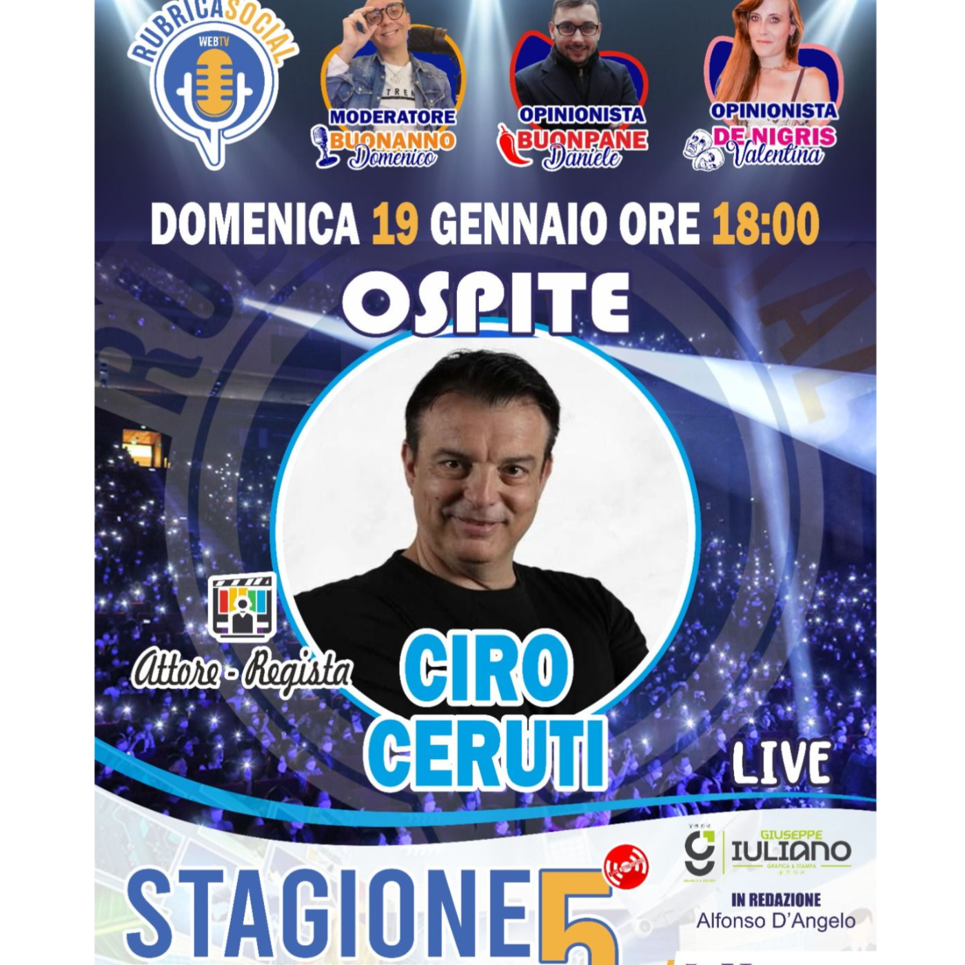 #RubricaSocial Diretta Live