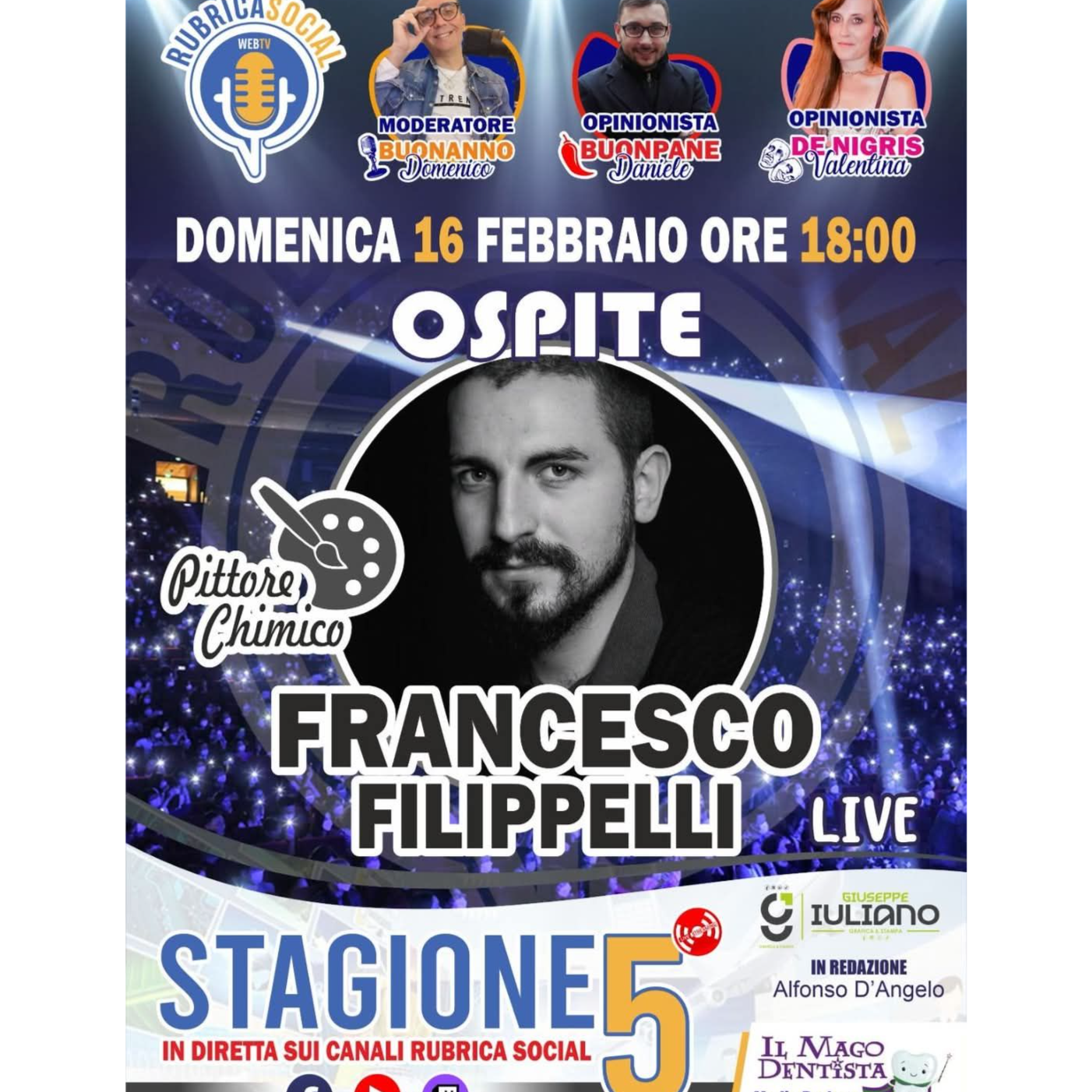 #RubricaSocial Diretta Live